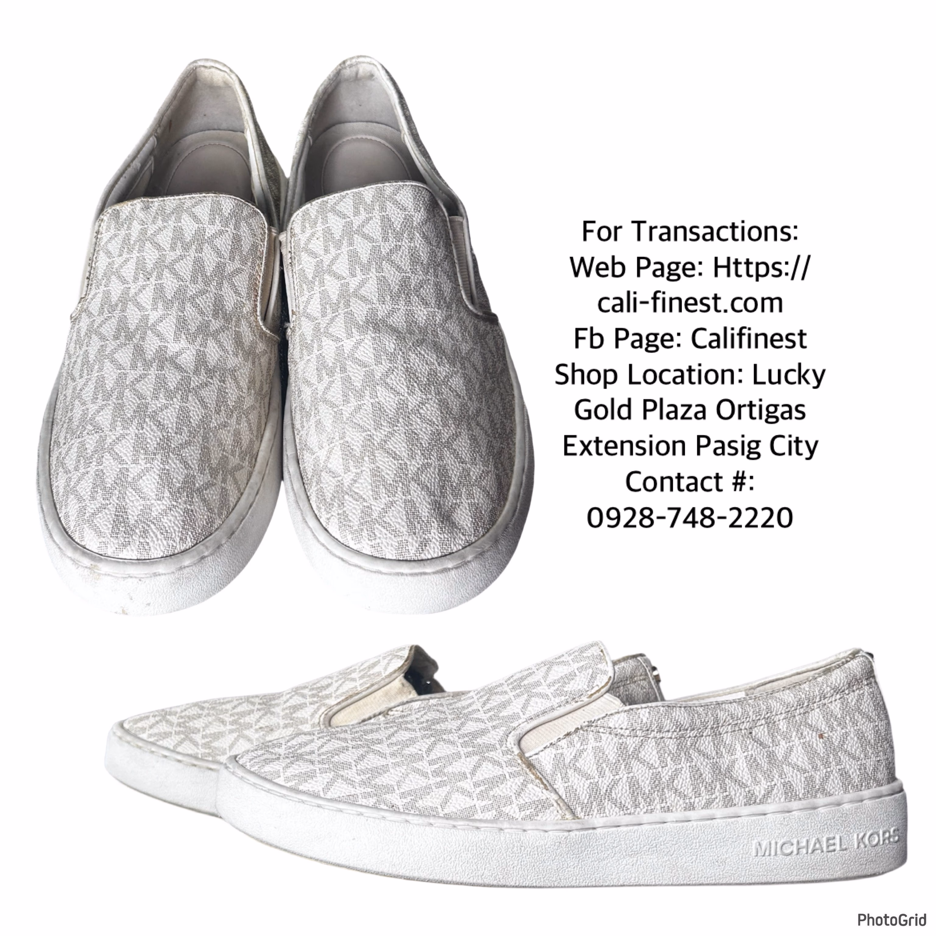 Michael Kors Keaton Logo Slip-on Sneaker Shoes for Women