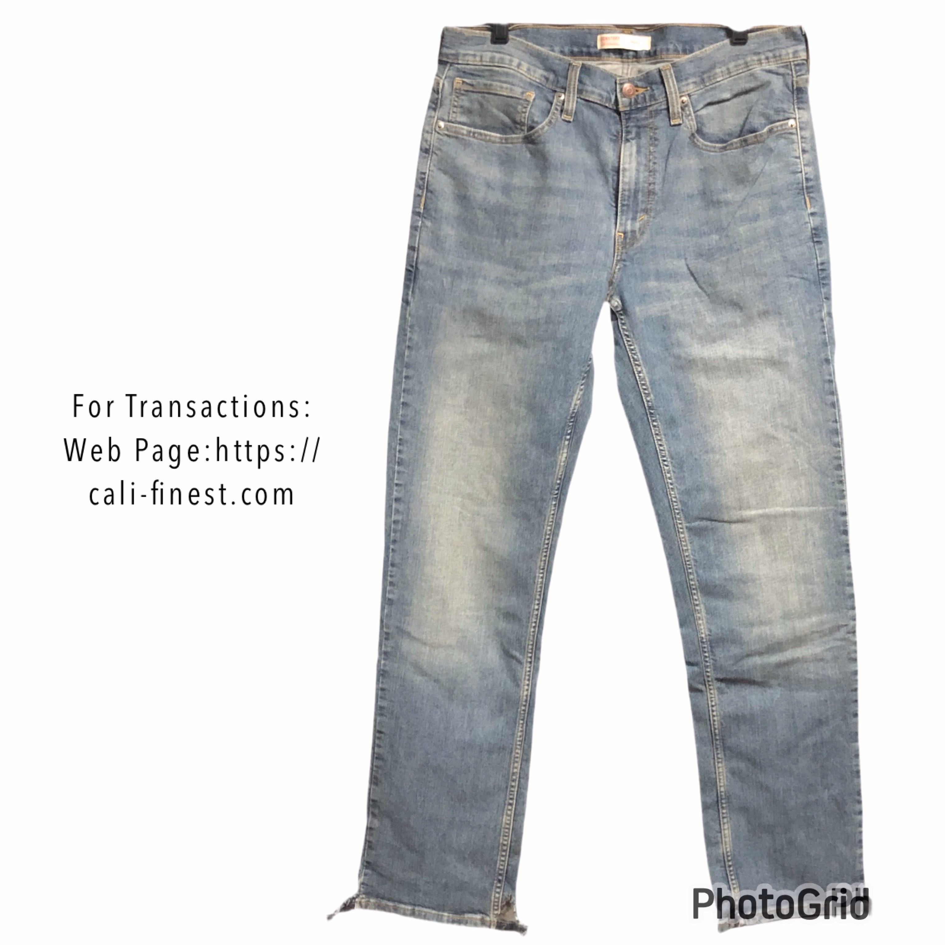Signature by Levi Strauss & Co Straight Mens Denim Jeans Pants 