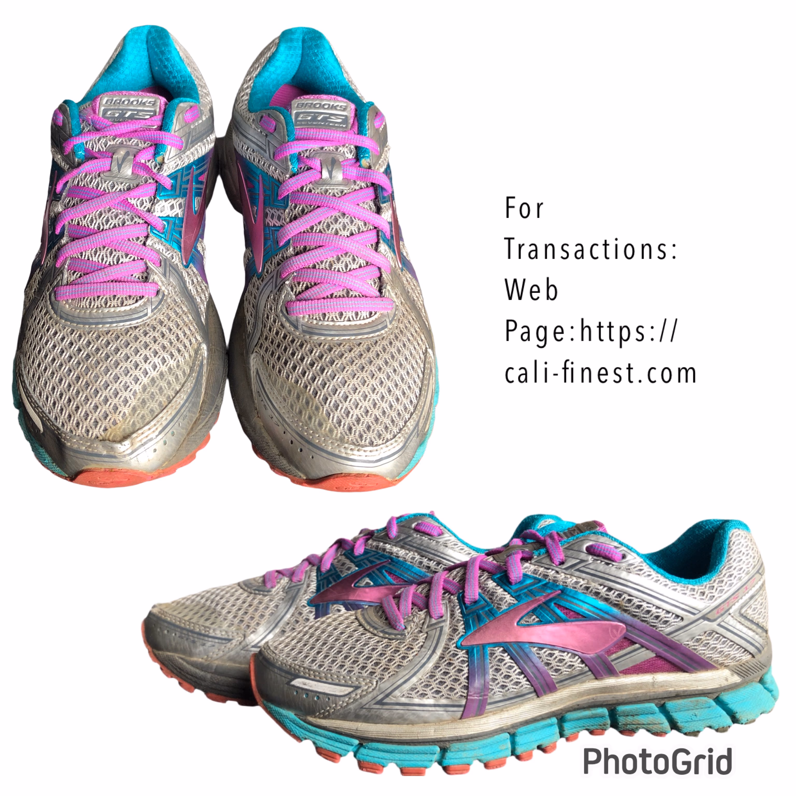 Brooks GTS 17 Seventeen Womens Shoe 8.5