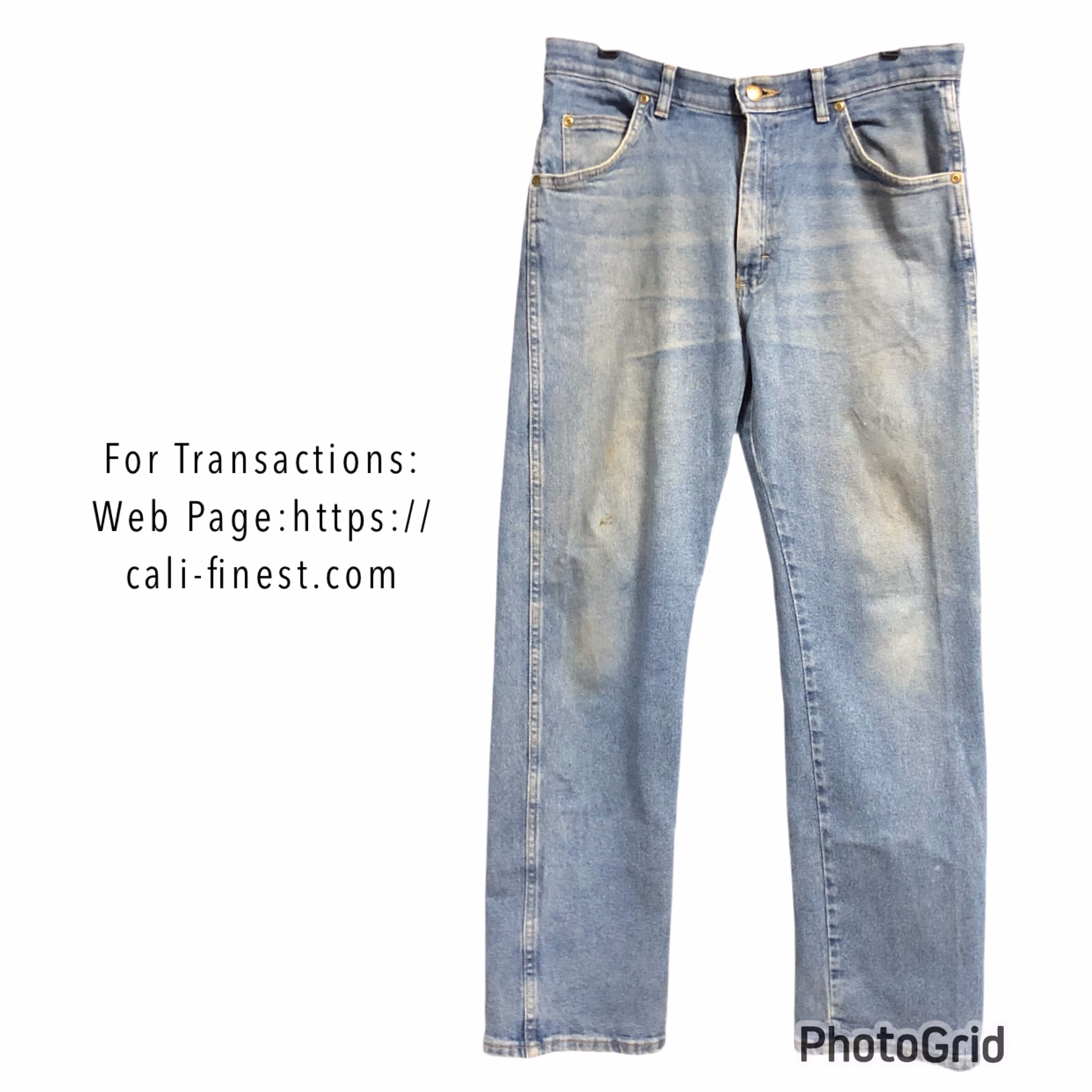 Wrangler Regular Fit Mens Denim Jeans Pants 32x30