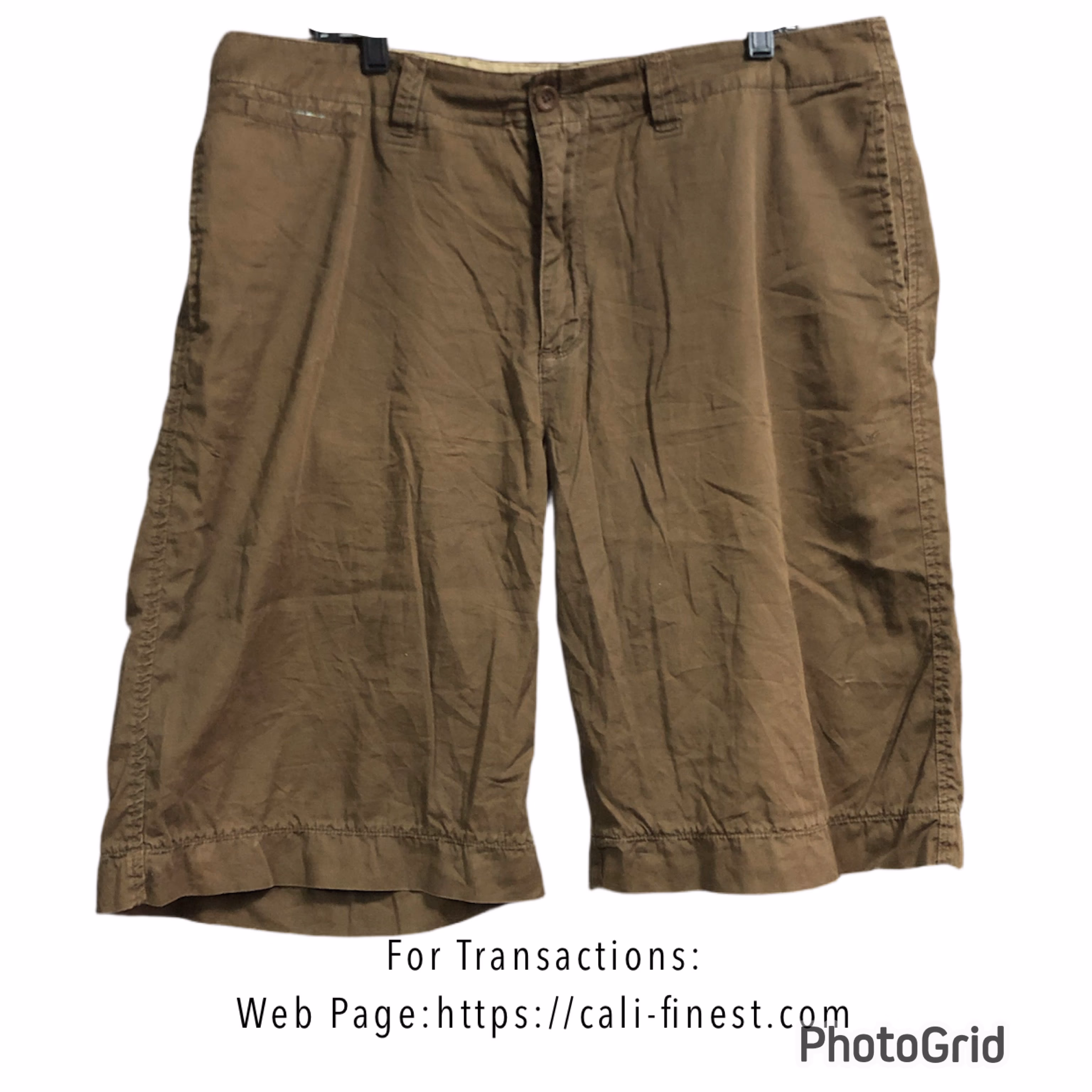 Quik Silver Dark Brown Short For Men   B#0057