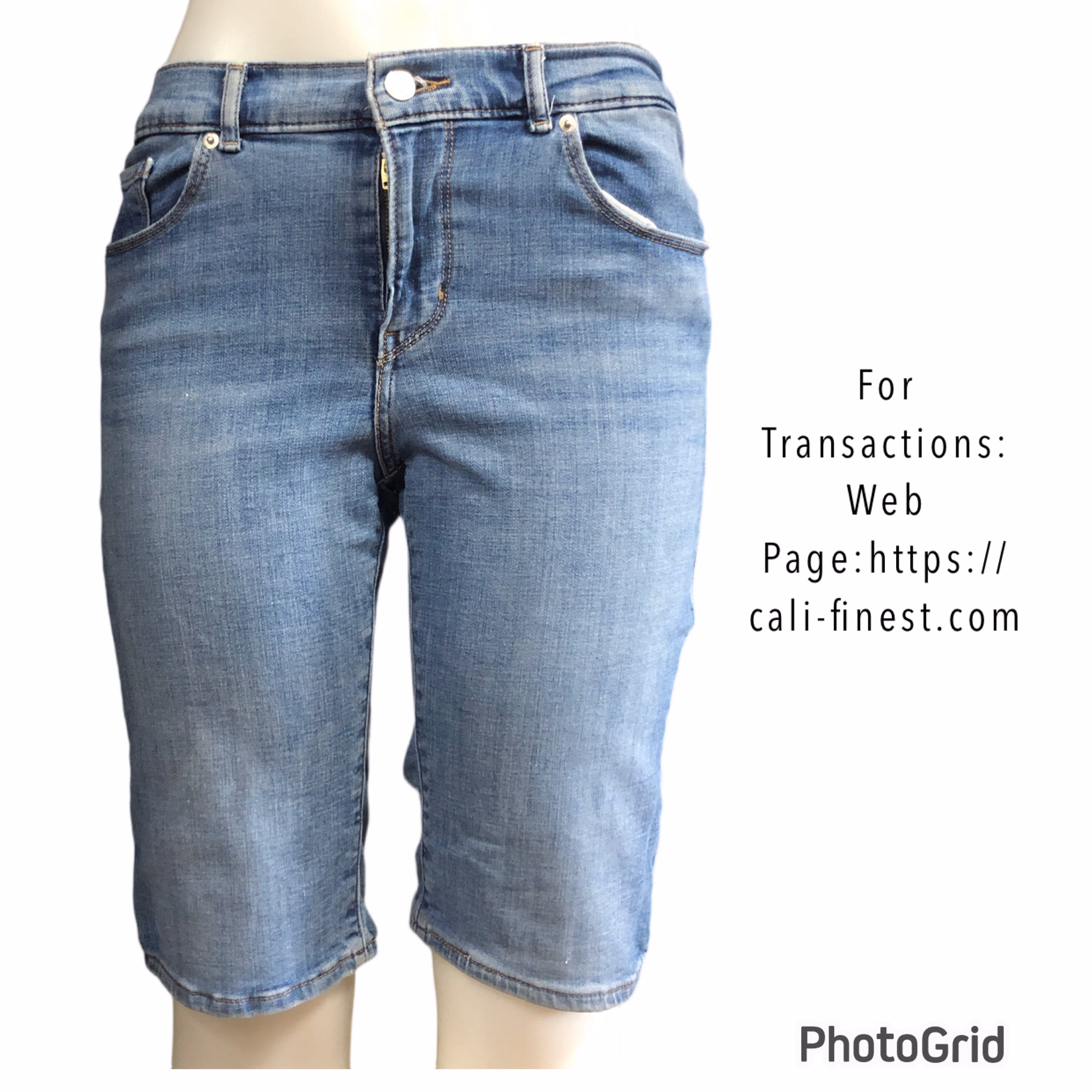 Levis Bermuda Shorts Denim For Women   B#0060 