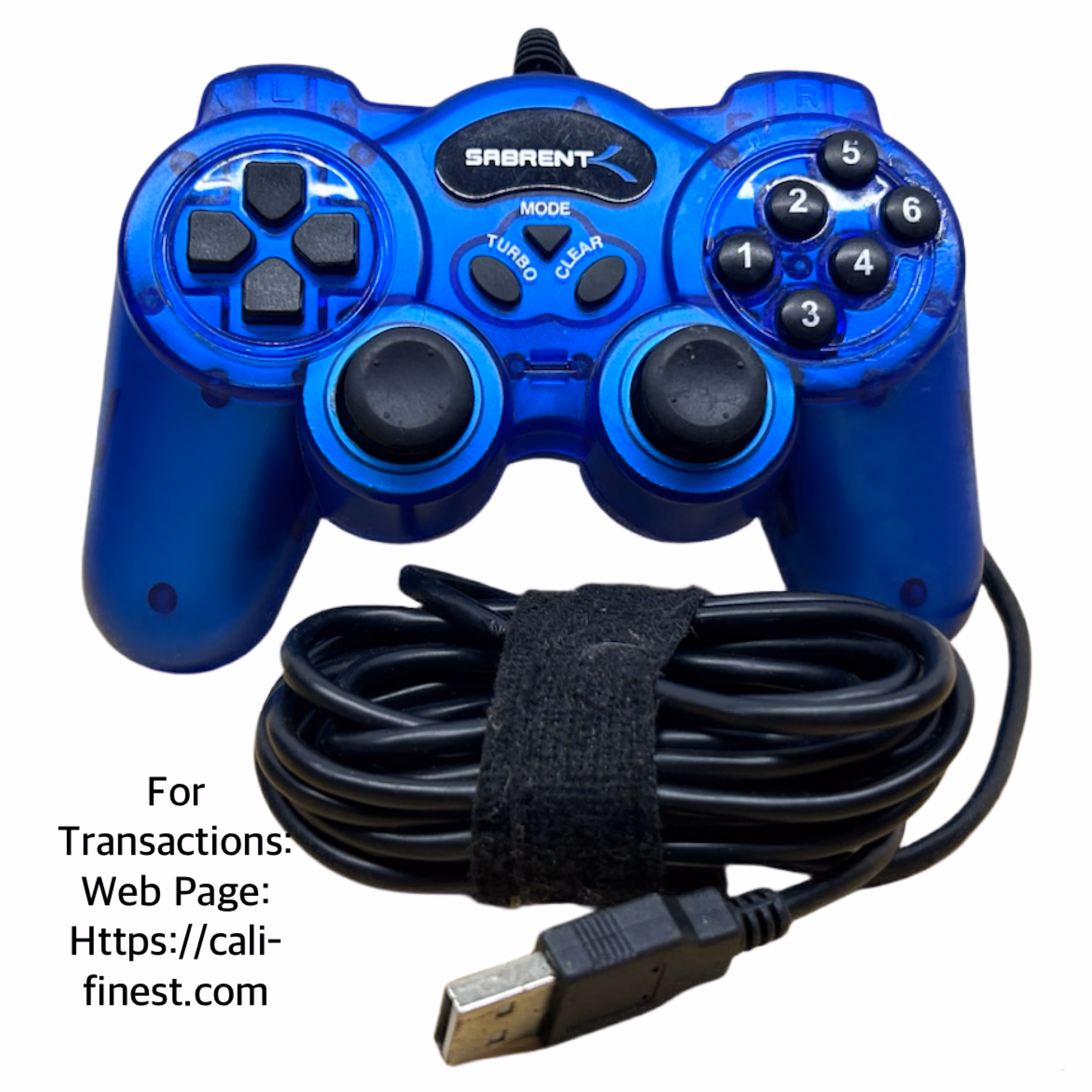 Sabrent Twelve Button USB Game Controller   CO#0068 