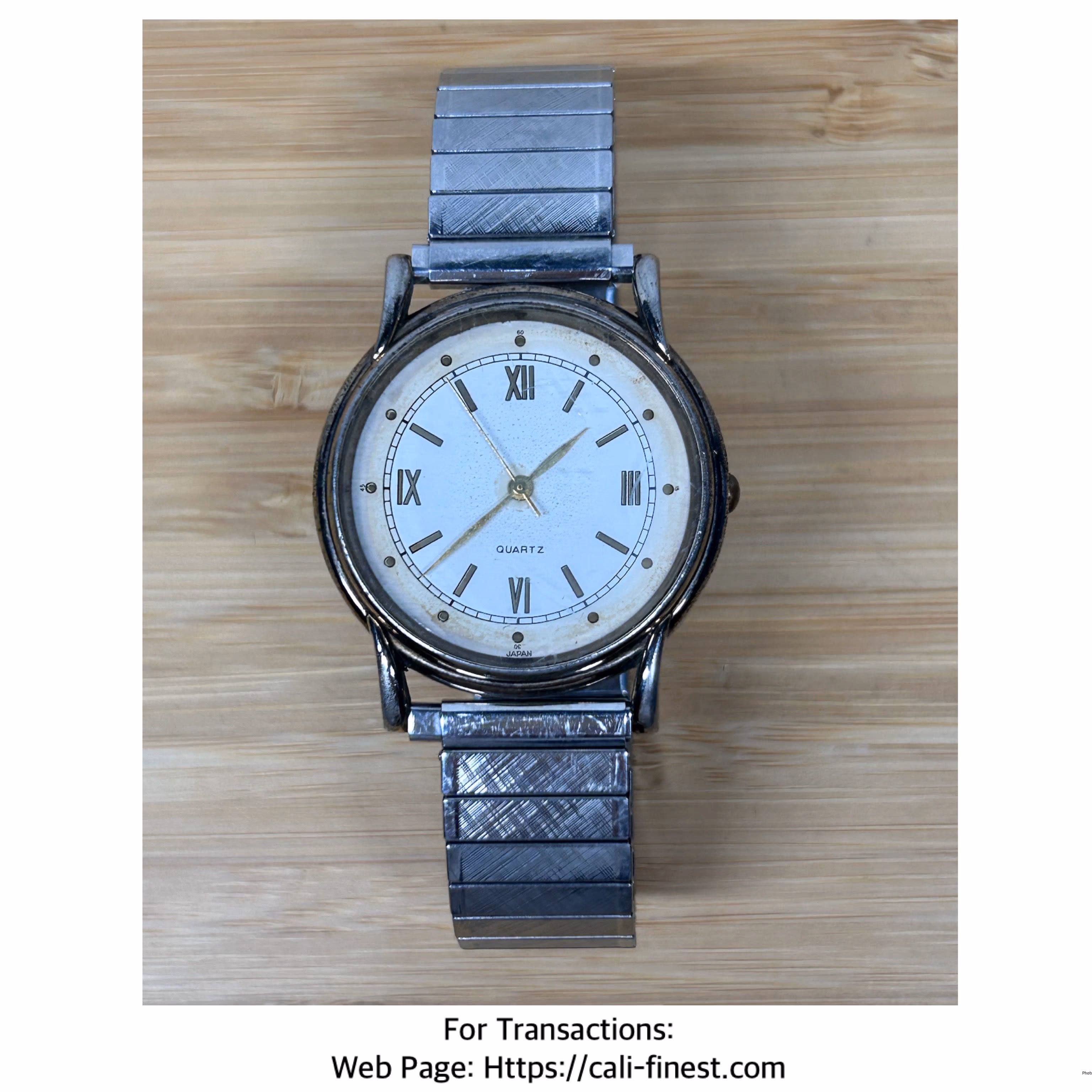 Speidel Silver Quartz Wrist Watch