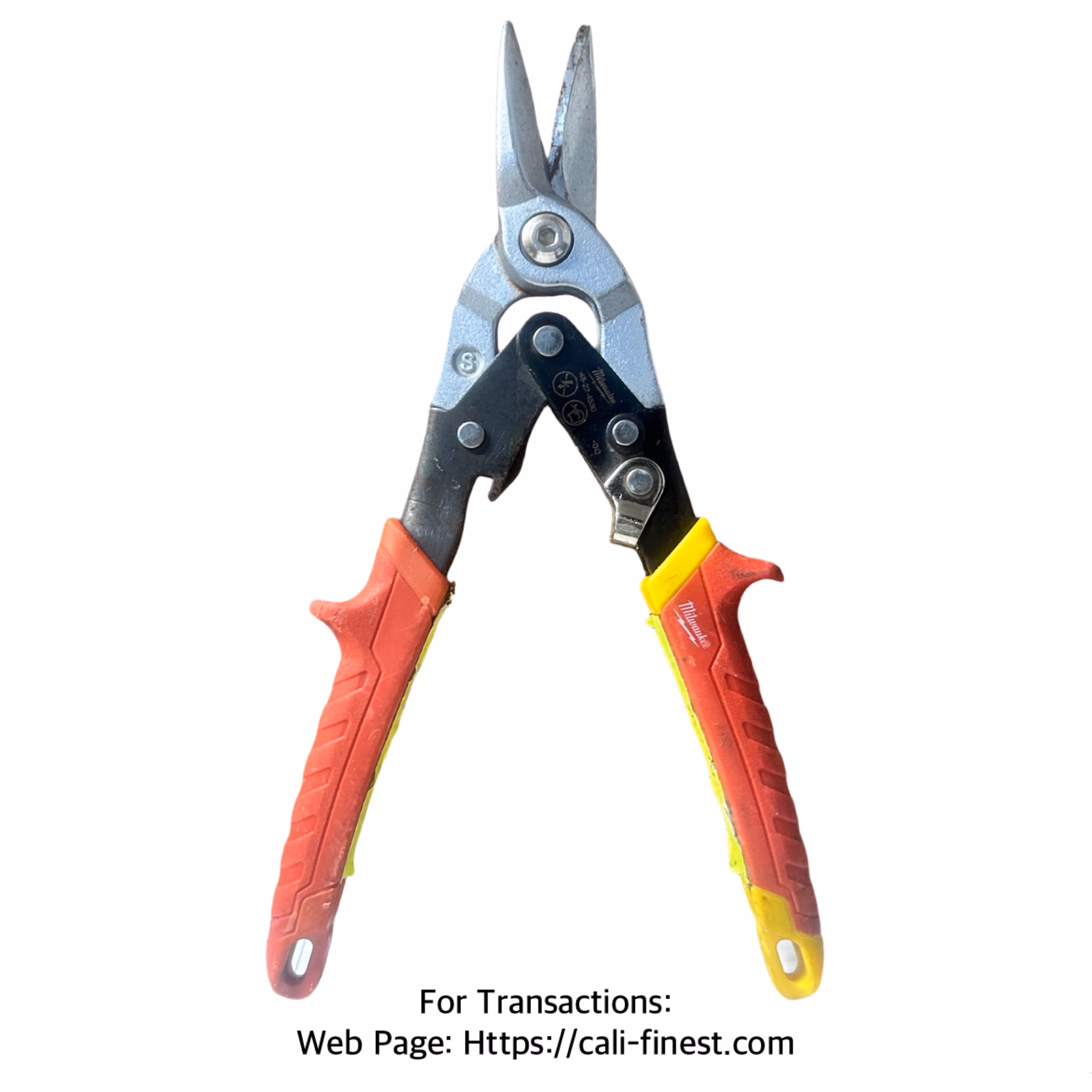 Milwaukee 48-22-4530 straight-cut aviation snips  HT#0011 