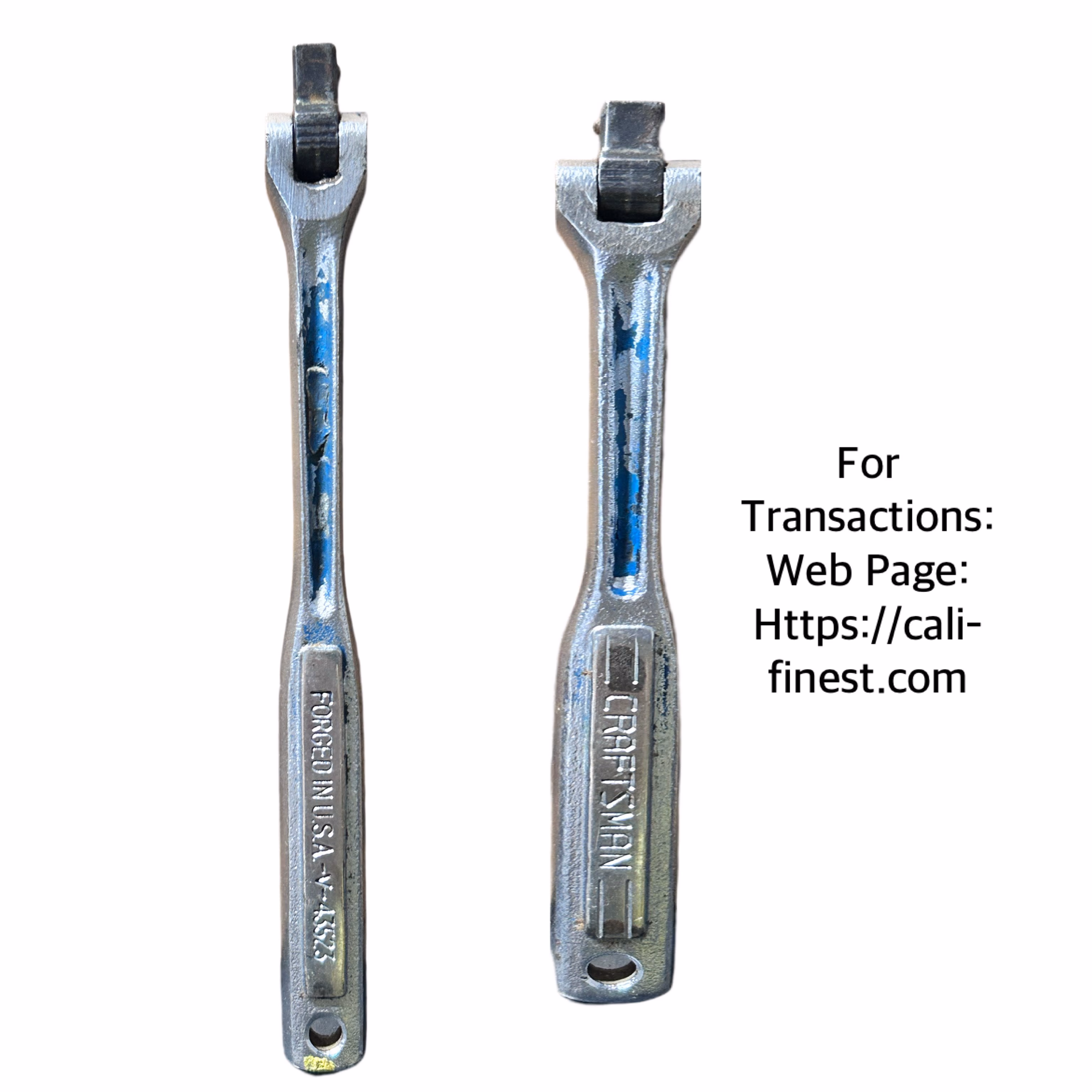 Craftsman 1/4” Drive Breaker Bar. -V- 43523 Very Good . Made In USA  HT#0017 