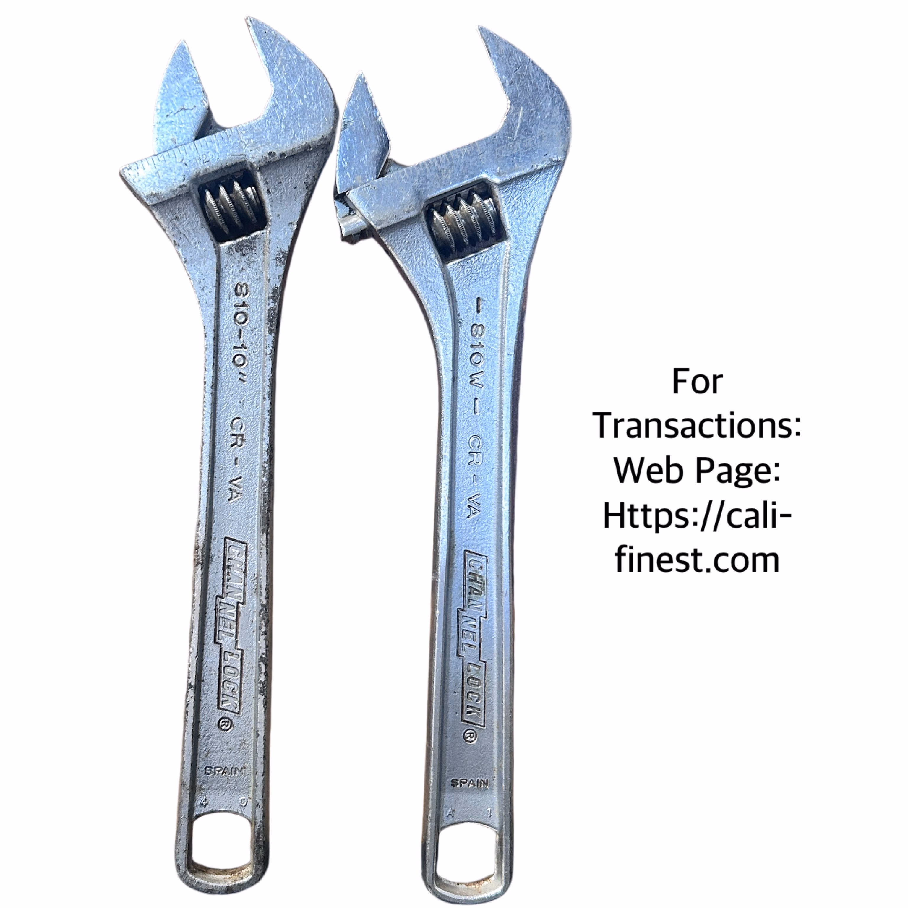 Spain Channellock adjustable wrenches  HT#0024 