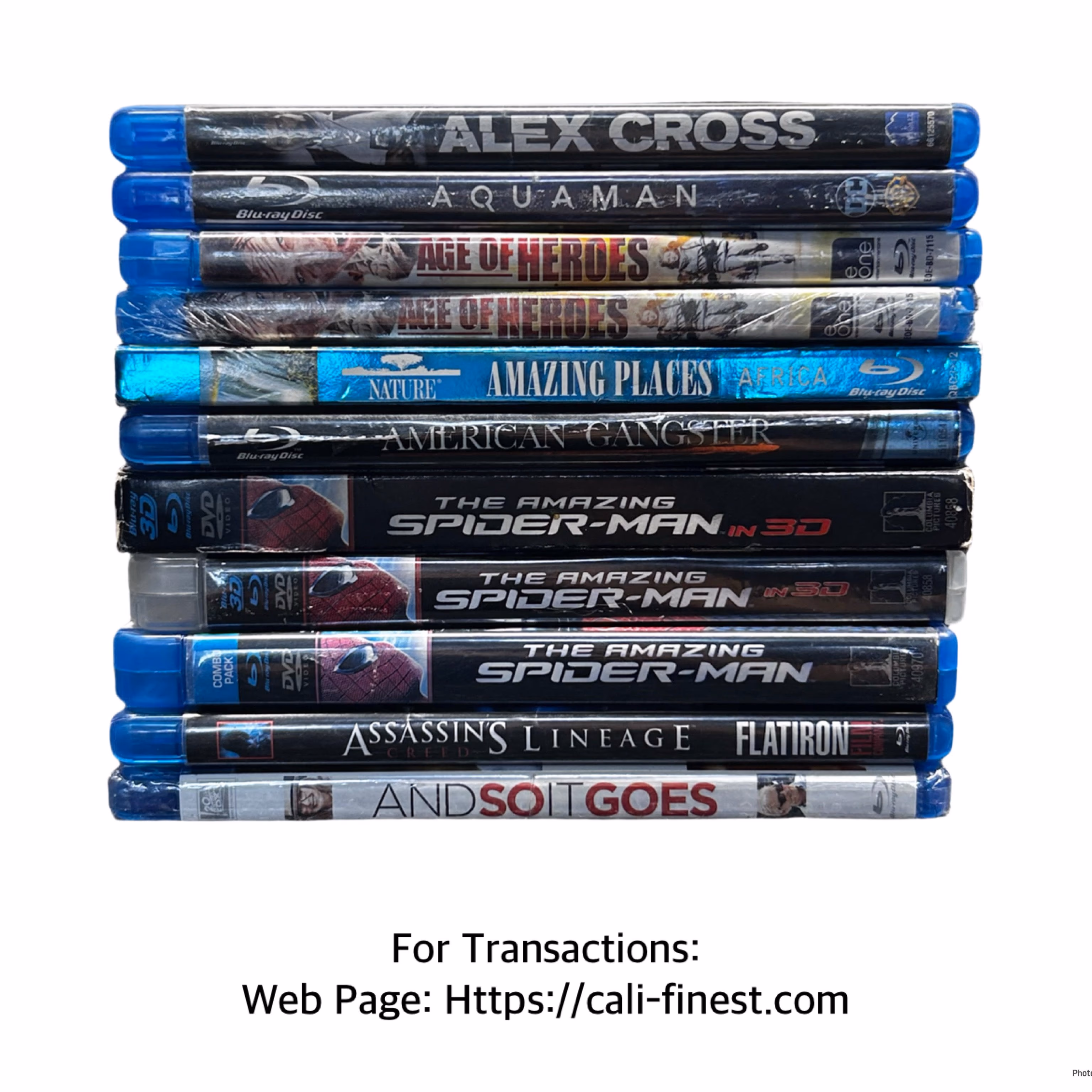 Blu-Ray Movies Title A Region A