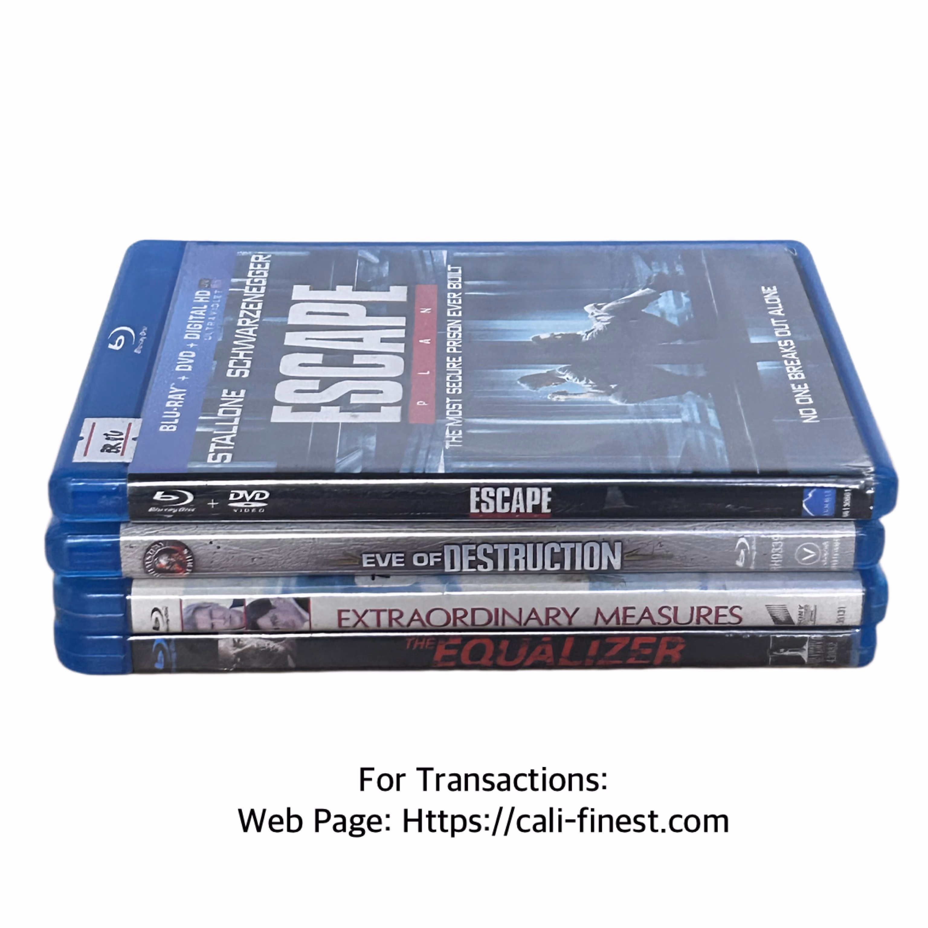 Blu-Ray Movies Title E Region A