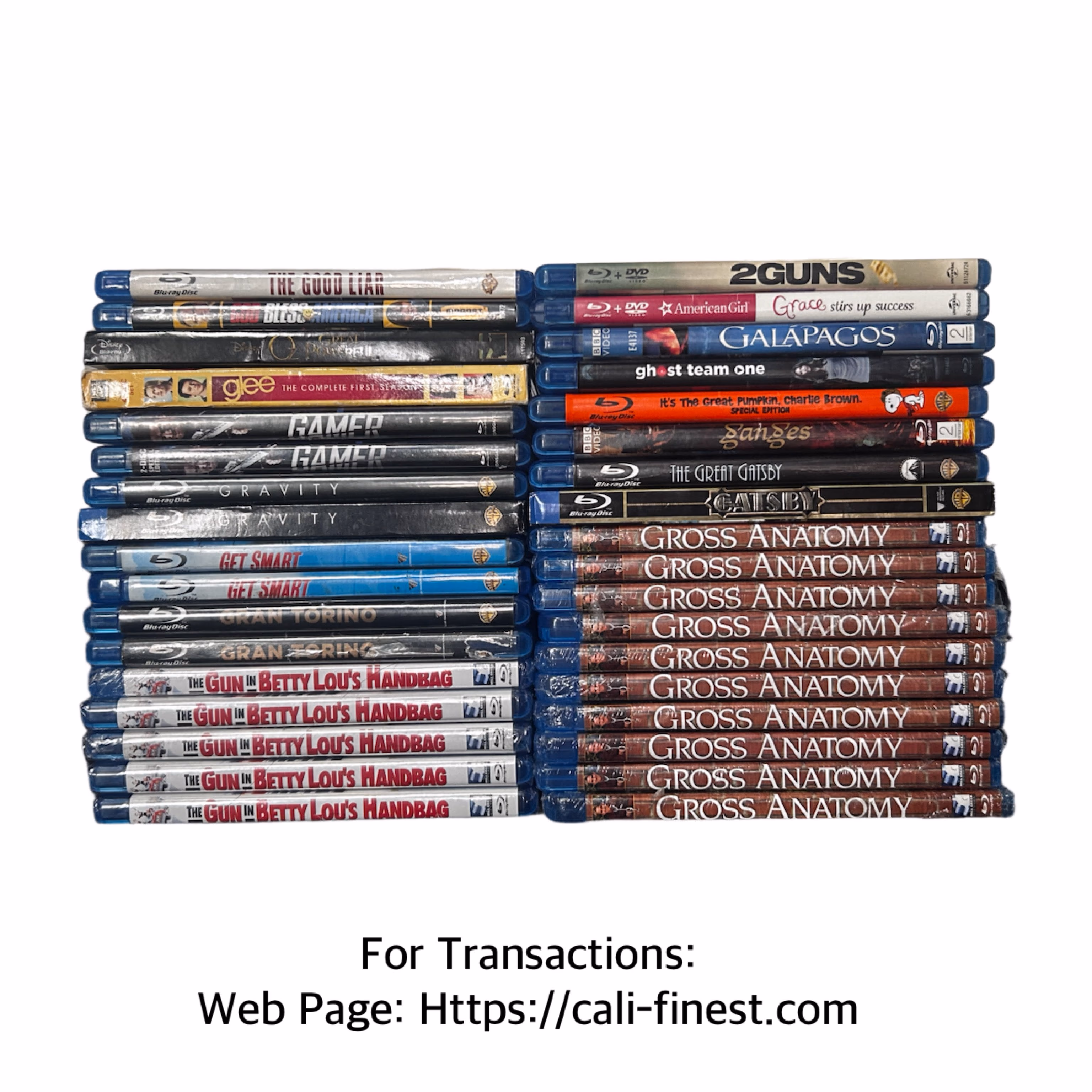 Blu Ray Movies Title G Region A