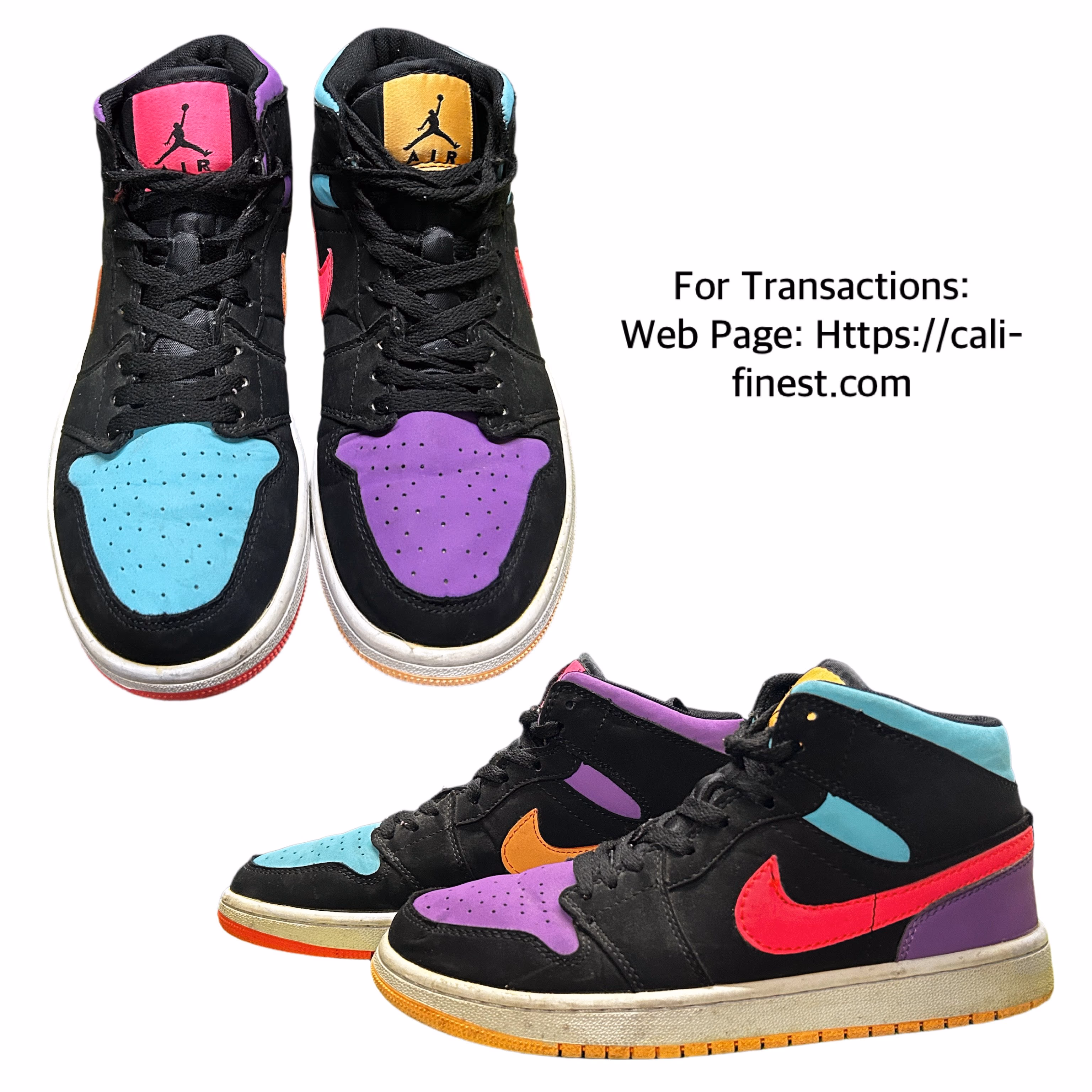 Jordan 1 Mid Multi-Color (GS)