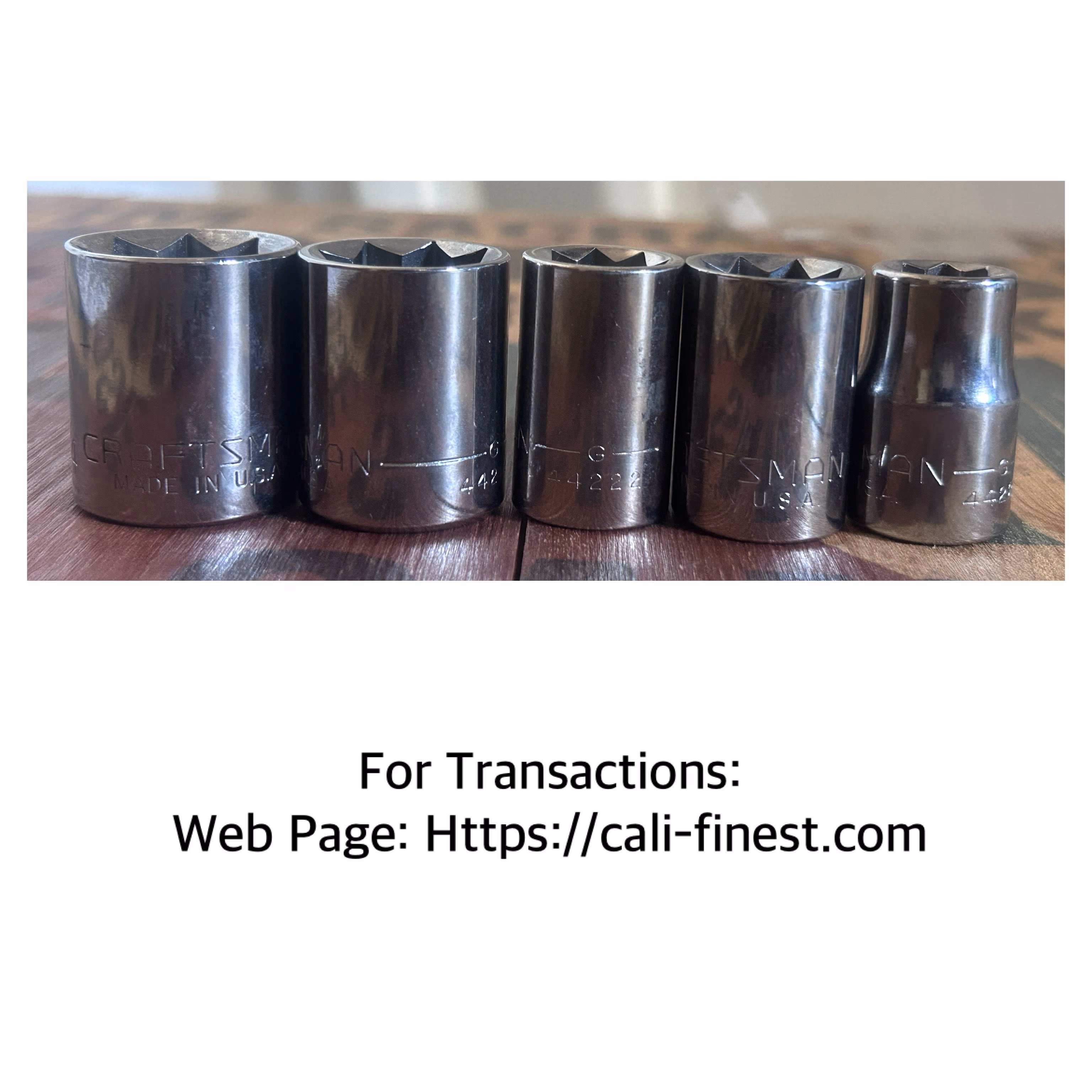 Craftsman 1/2” Drive 8 Point Torx Shallow Socket SAE  HT#47 