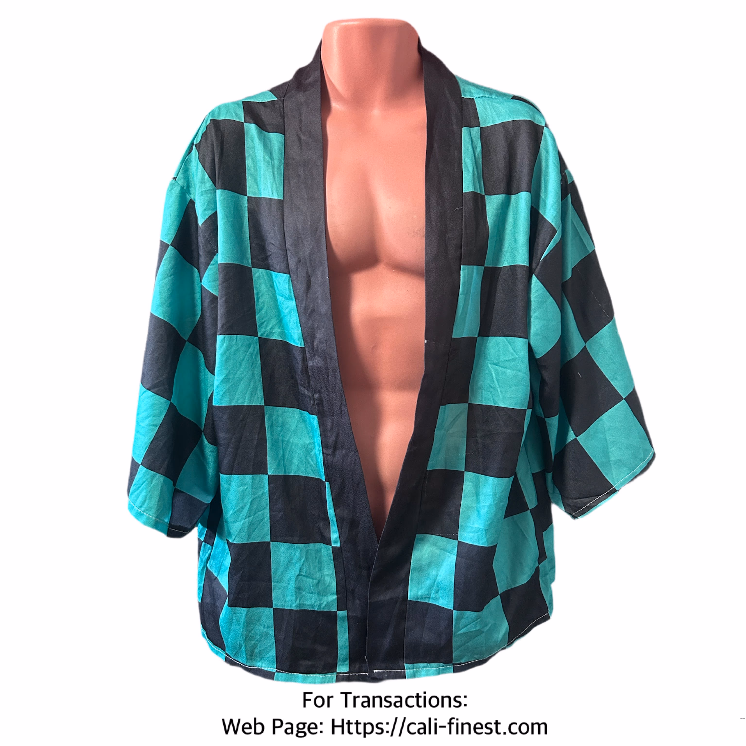 Mens Womens Tanjirou Anime Cosplay Costume,Adults Halloween Tanjirou Kimono Jacket Mens Tanjirou Cardigan Top