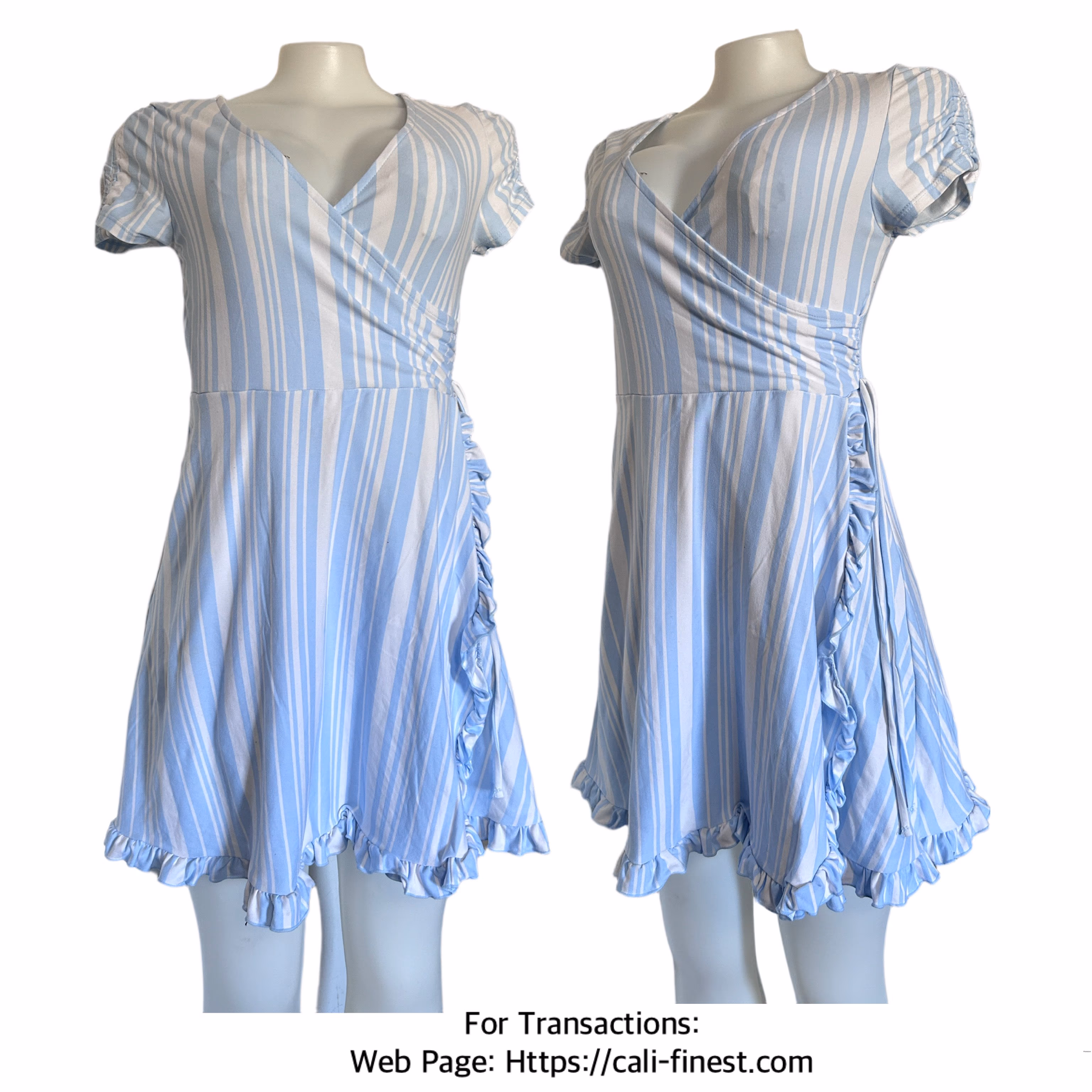 No boundaries Casual Striped Dresses for Women Size XS