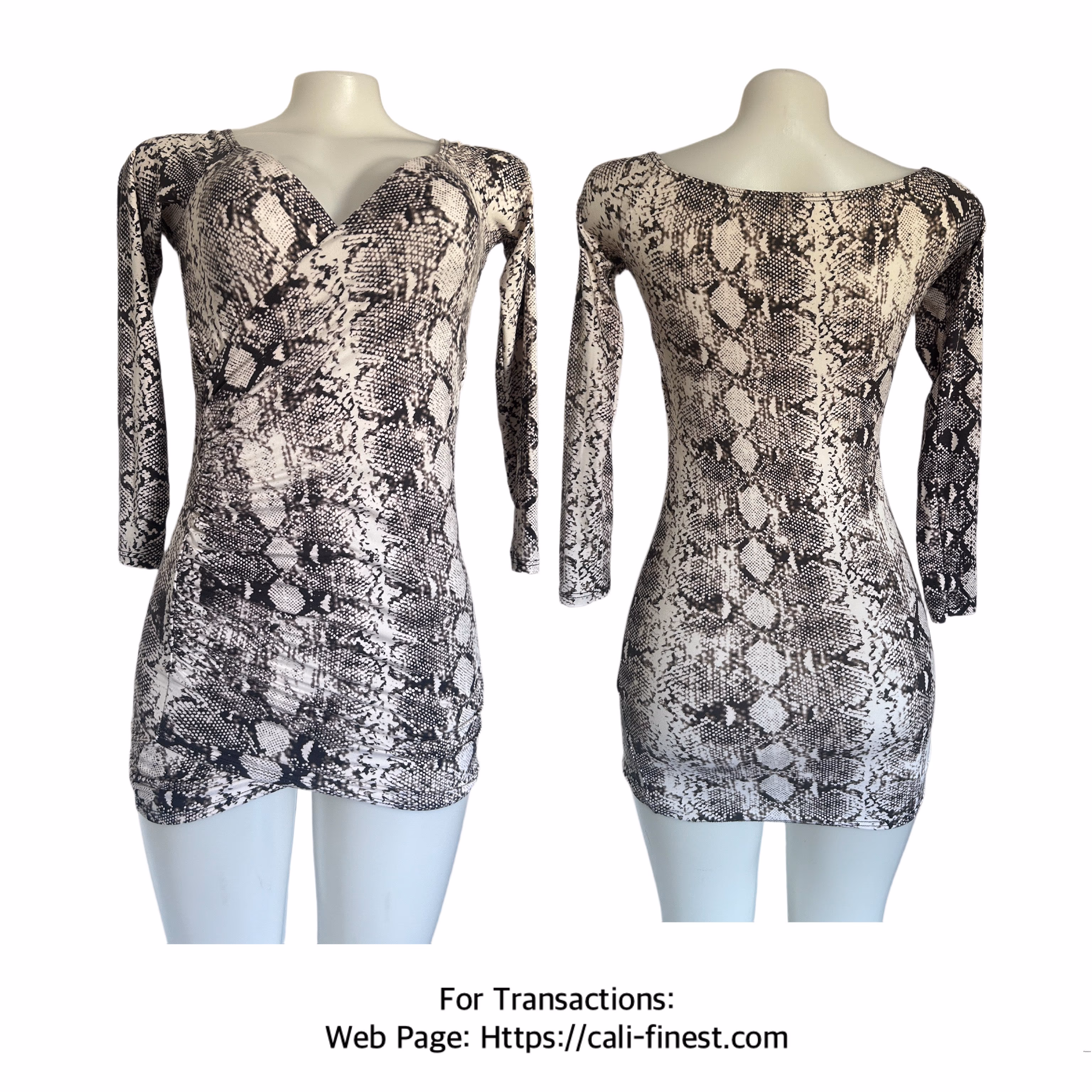 Fashion Nova Women’s Snake Print   D#0044