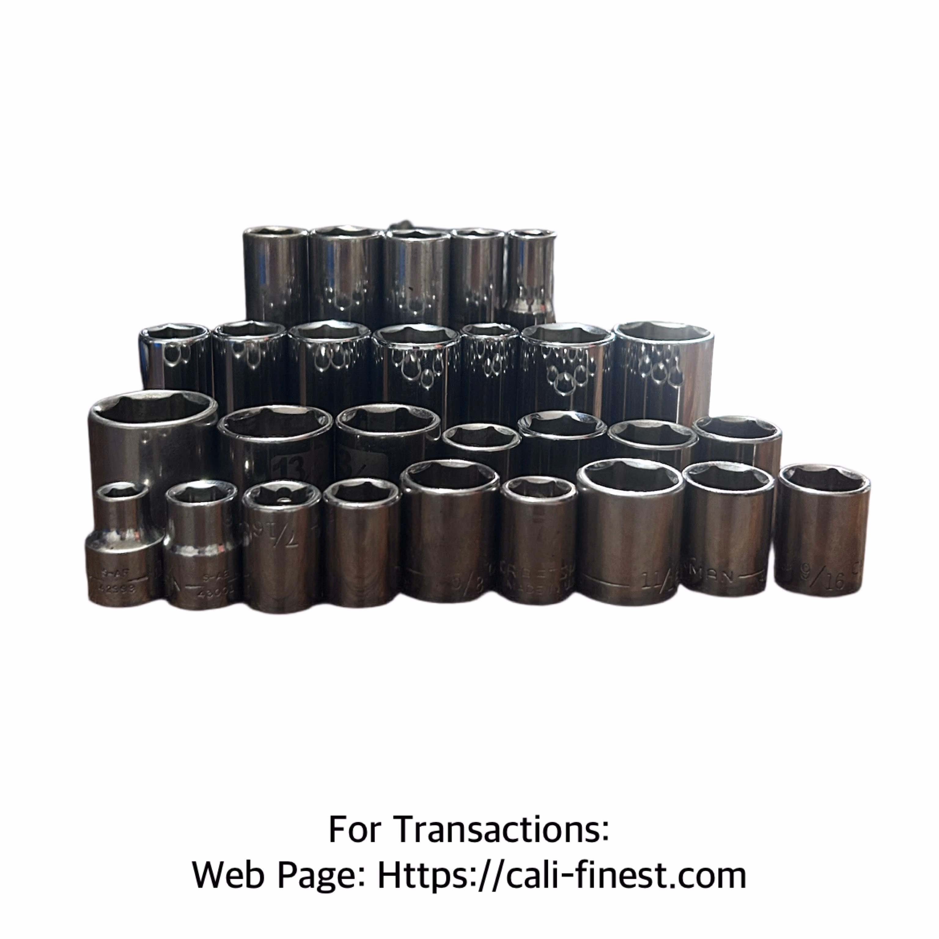 Craftsman 3/8” 6Point Shallow and Deep Socket 28Pcs 