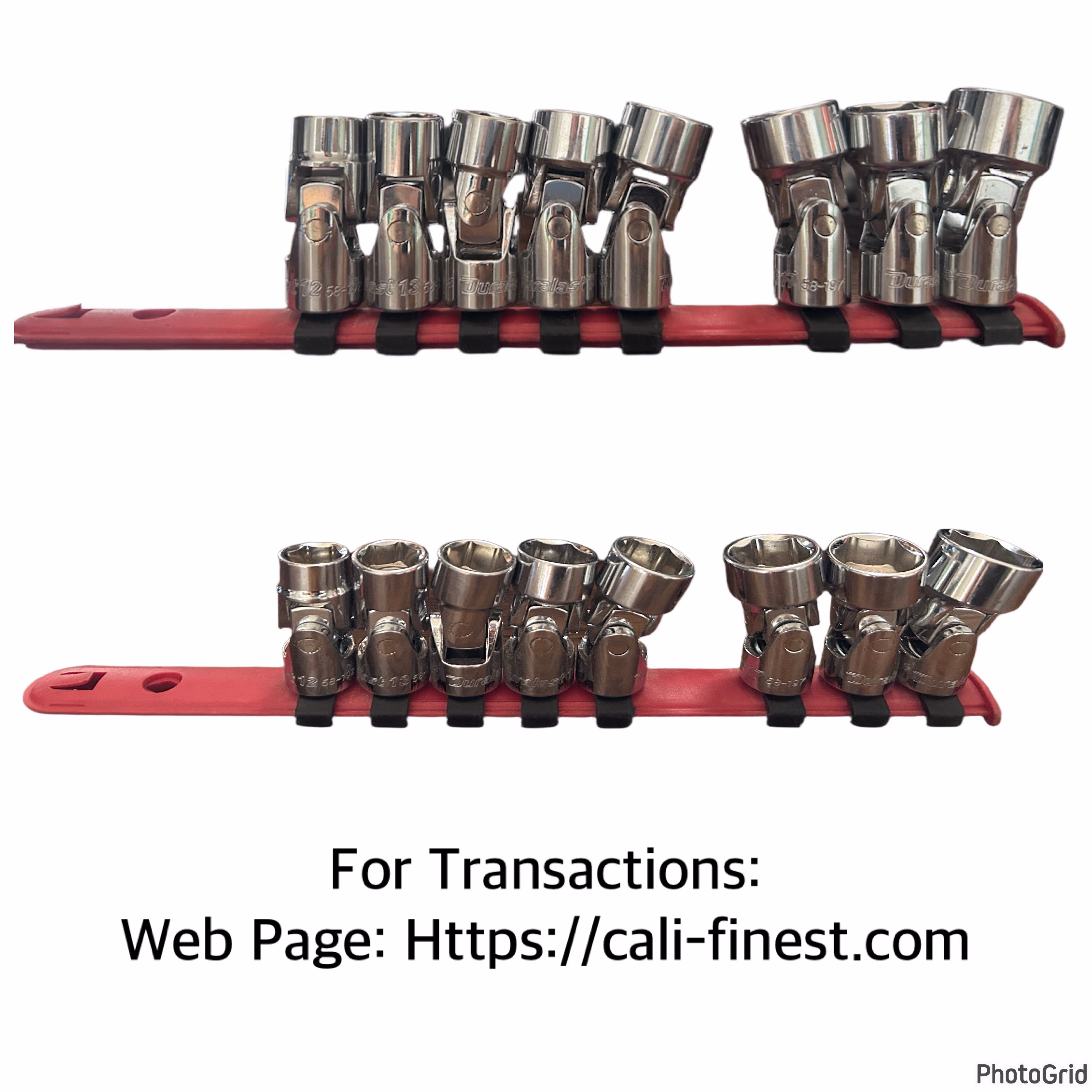 Duralast 3/8” Drive Sockets Metric 