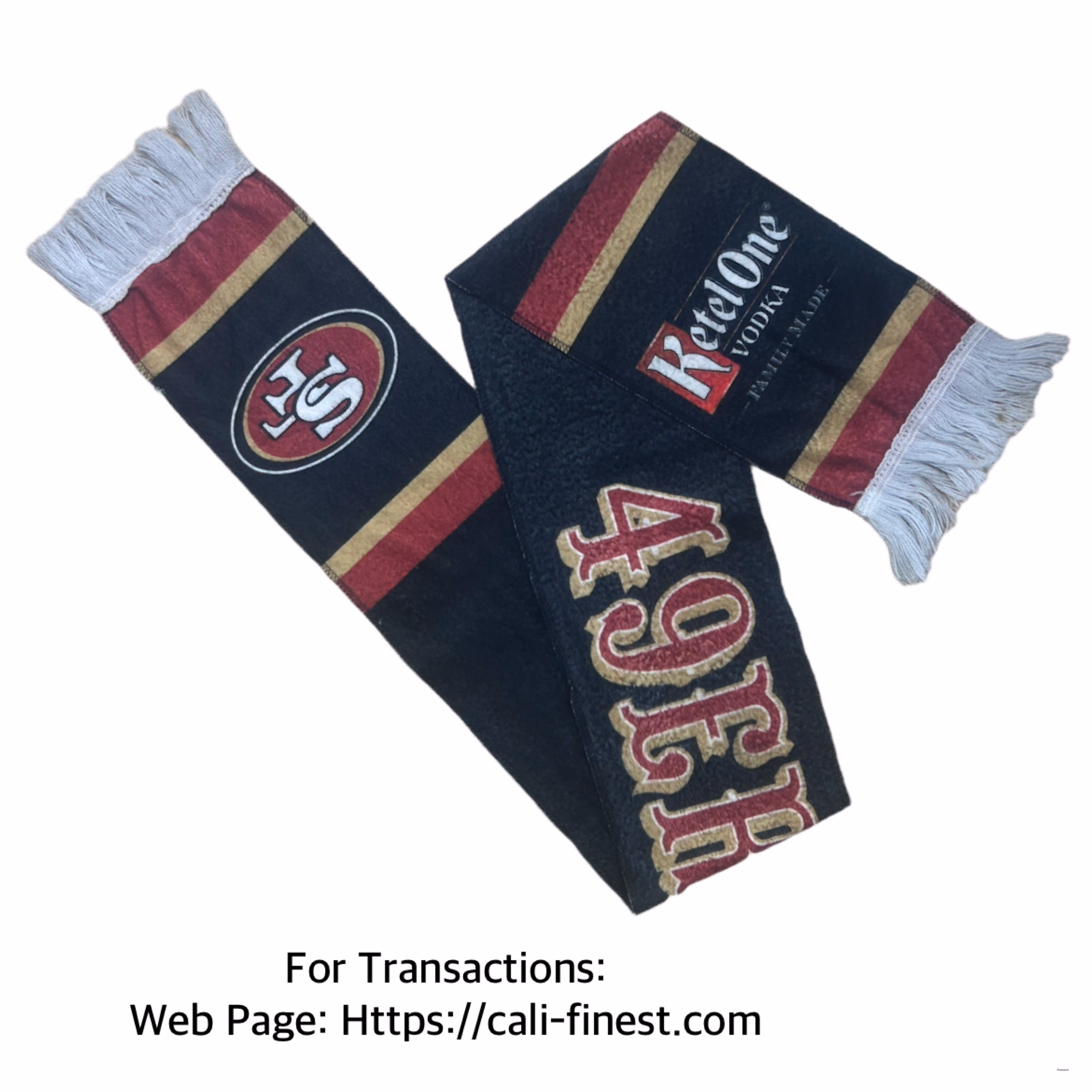 SF 49ers Ketel One Scarf 