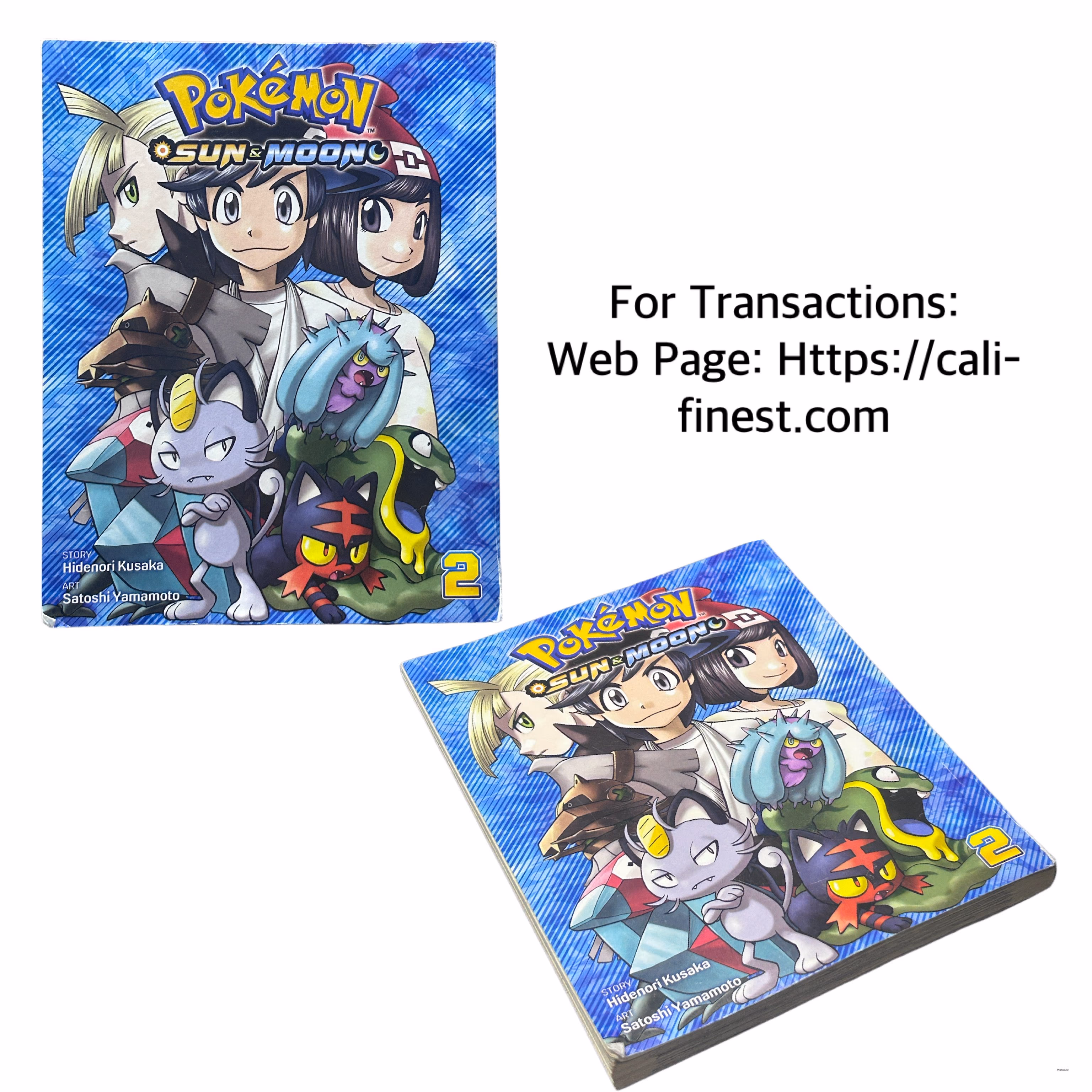Hidenori Kusaka Pokémon: Sun & Moon, Vol. 2 (Paperback) Pokémon: Sun & Moon
