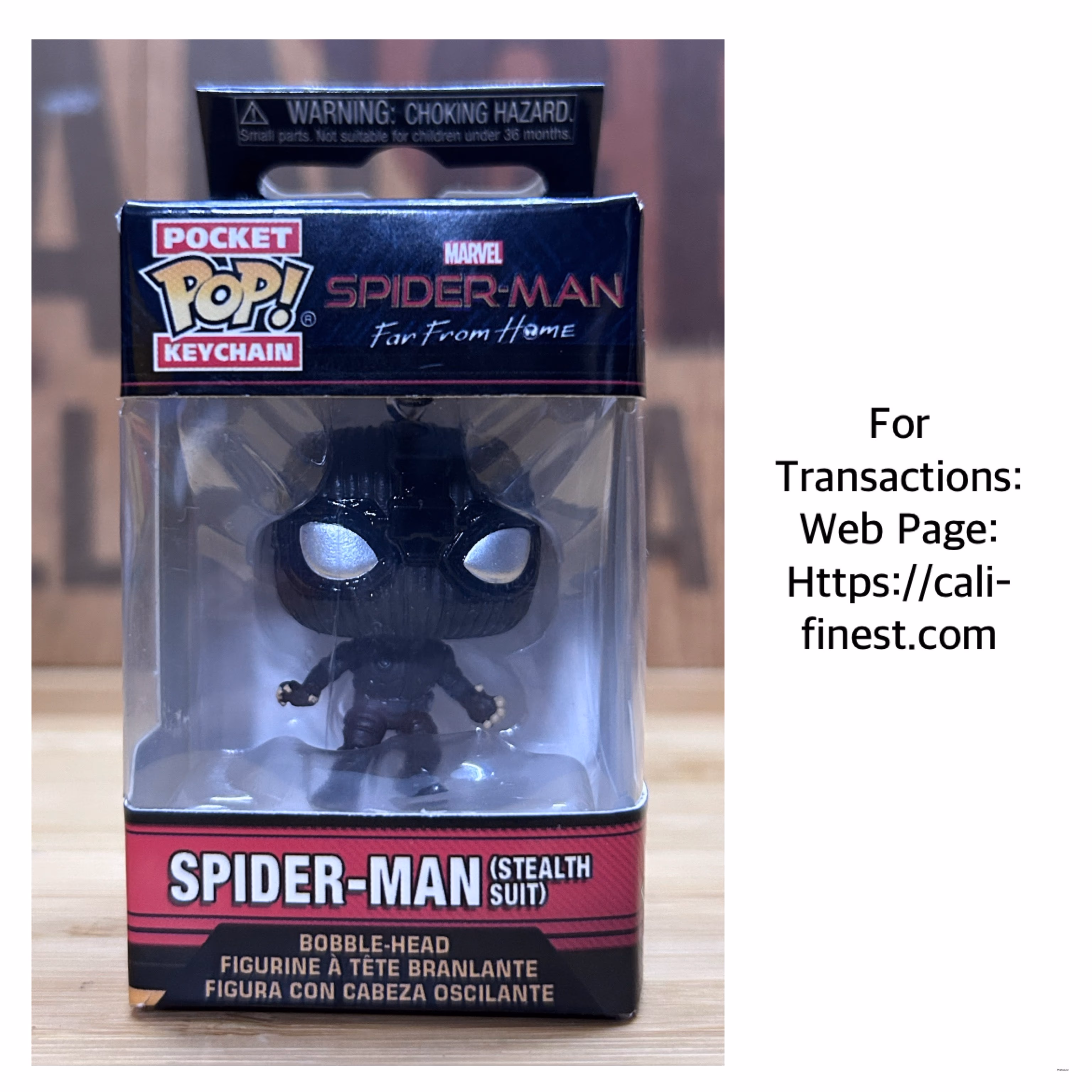 Pocket POP! Marvel Spider-Man Far From Home Keychain  CO#0078