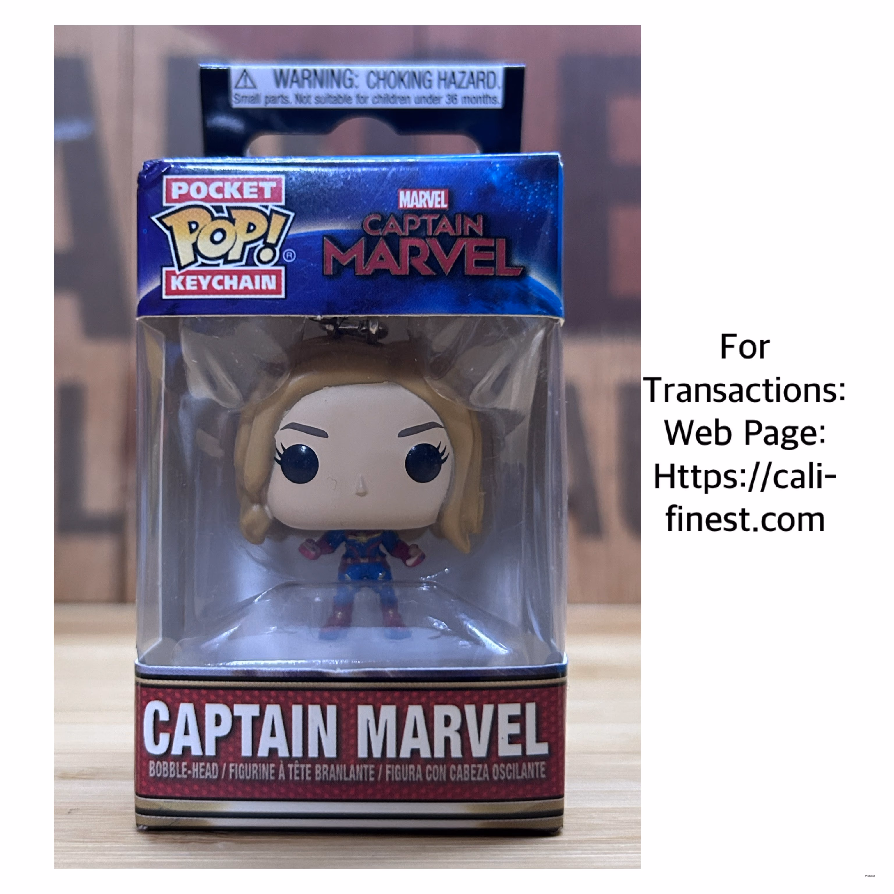 Funko Pocket Pop! Keychain Captain Marvel  CO#0080 