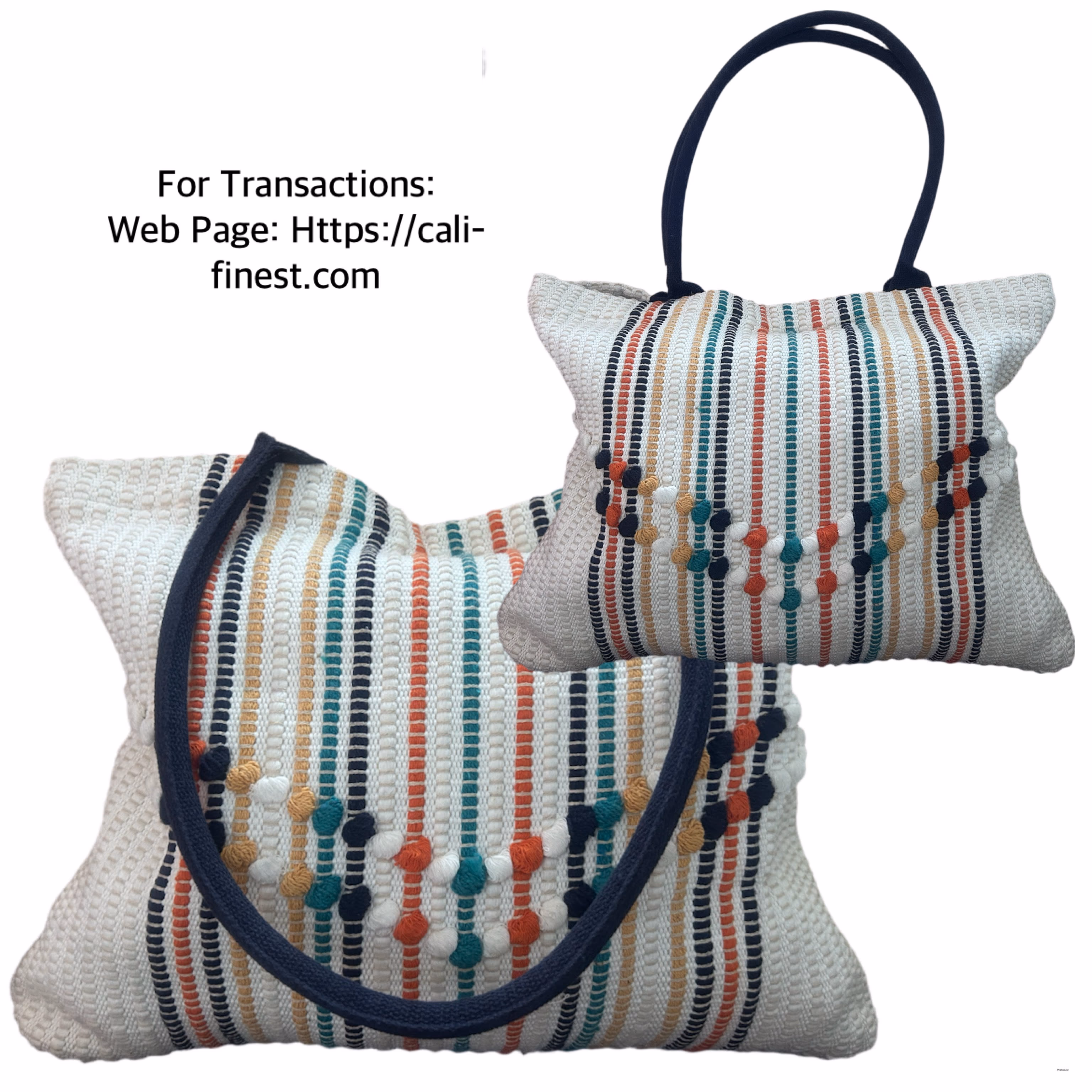 Universal Thread Woven Tote Bag  BA#00111