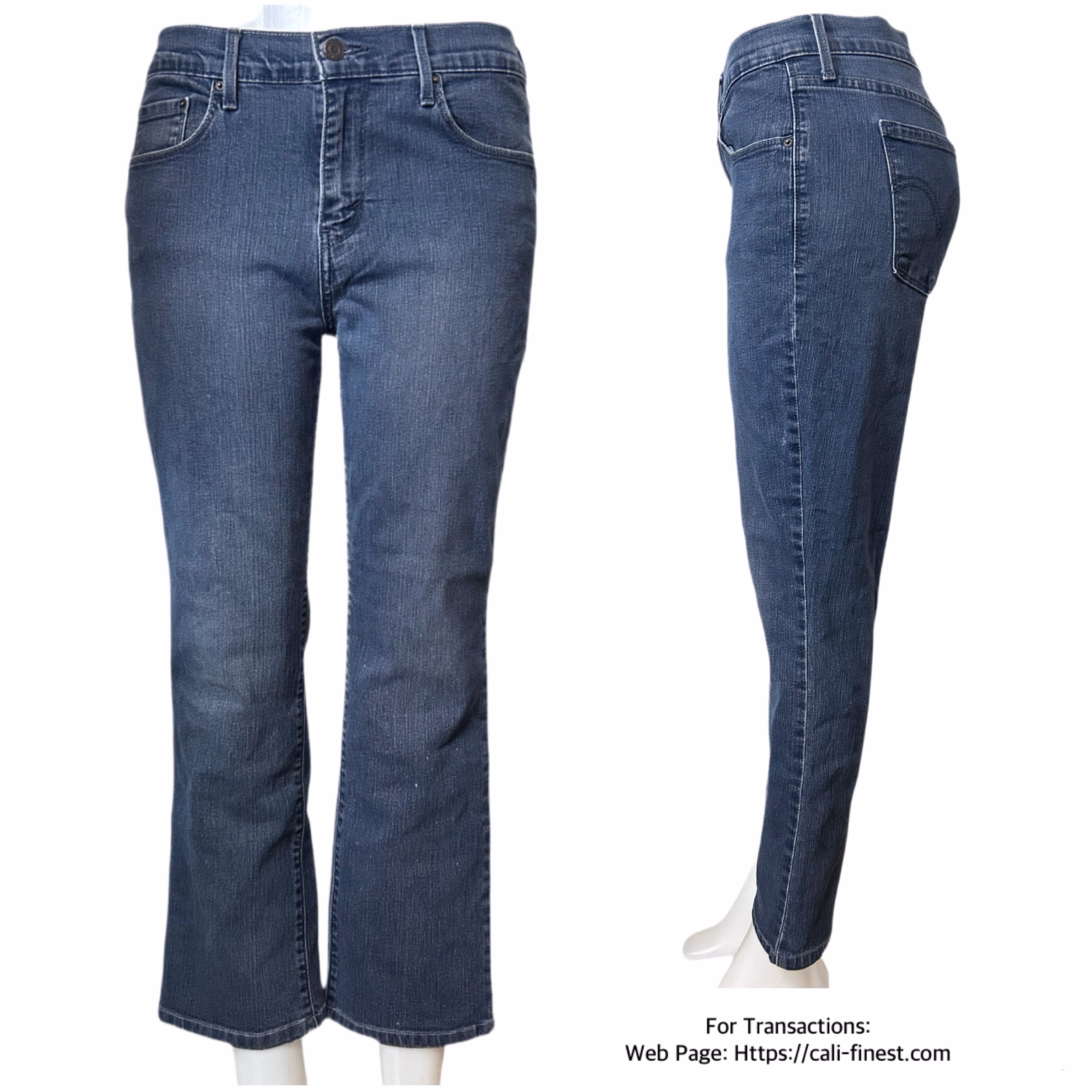 Levi’s 505 Straight Denim Jeans for Women - Size 12