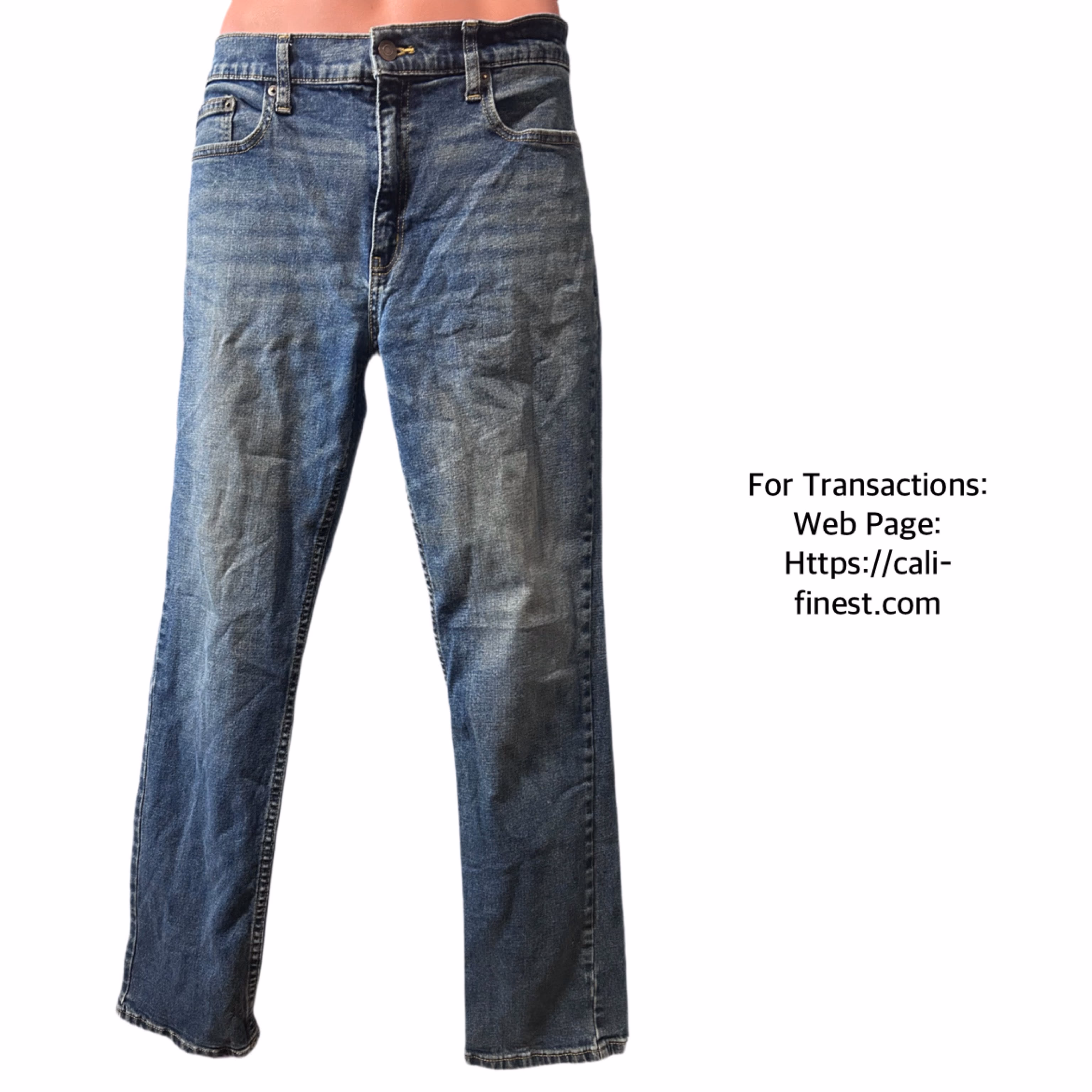 Member’s Mark Straight Fit Stretch Denim Jeans