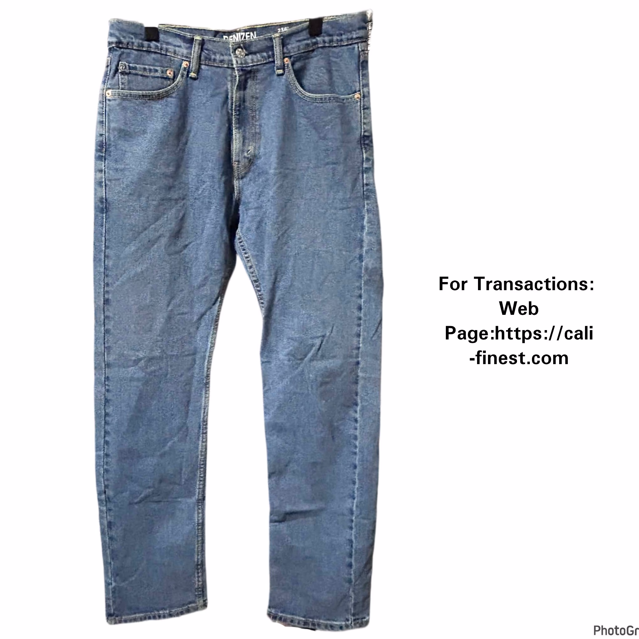 Denizen from Levi's 236 Regular Fit Jeans 33x32 