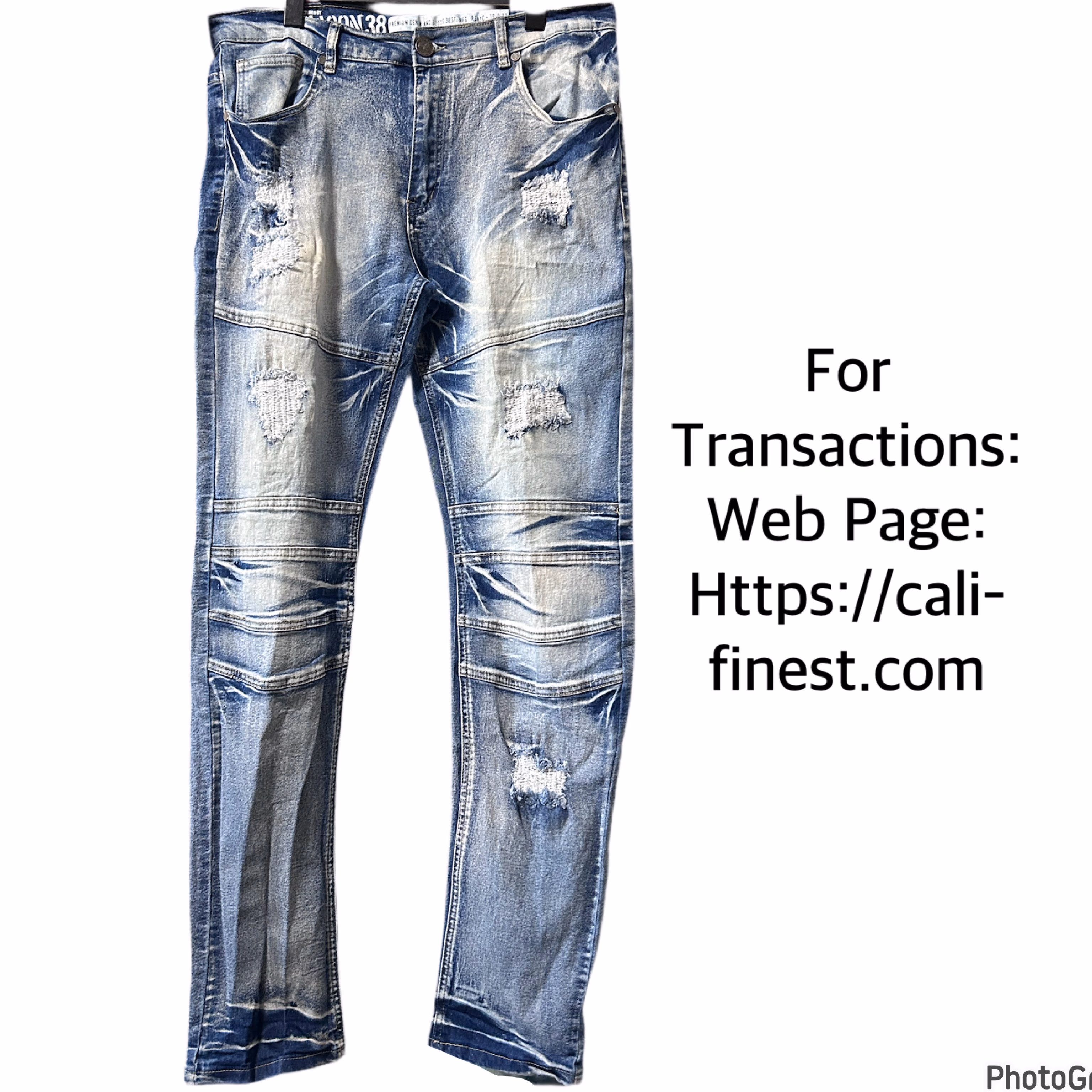Reason New York 38 Denim Jeans For Men  B#00154