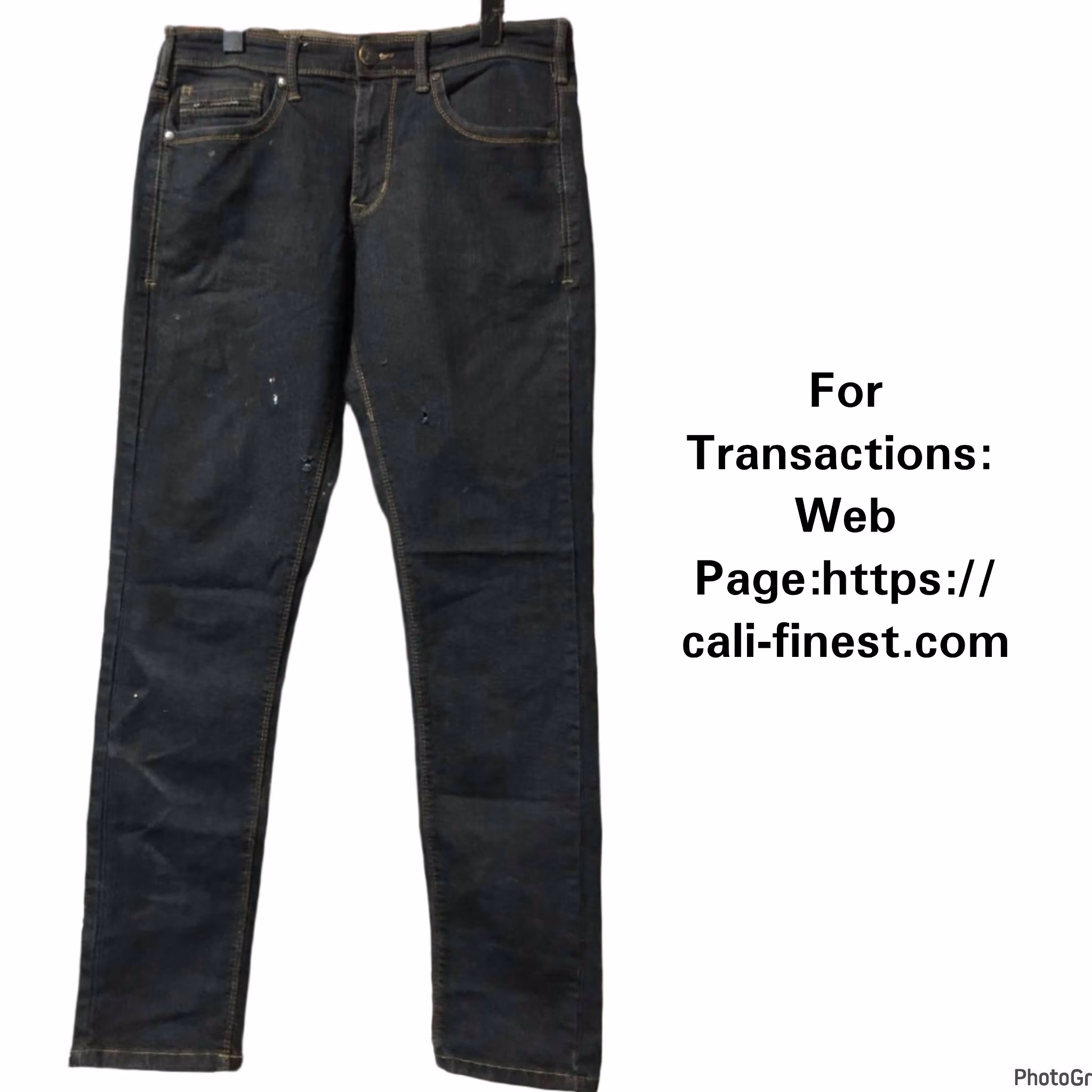 Fried Denim Slim Jeans For Men  32x32  B#00166