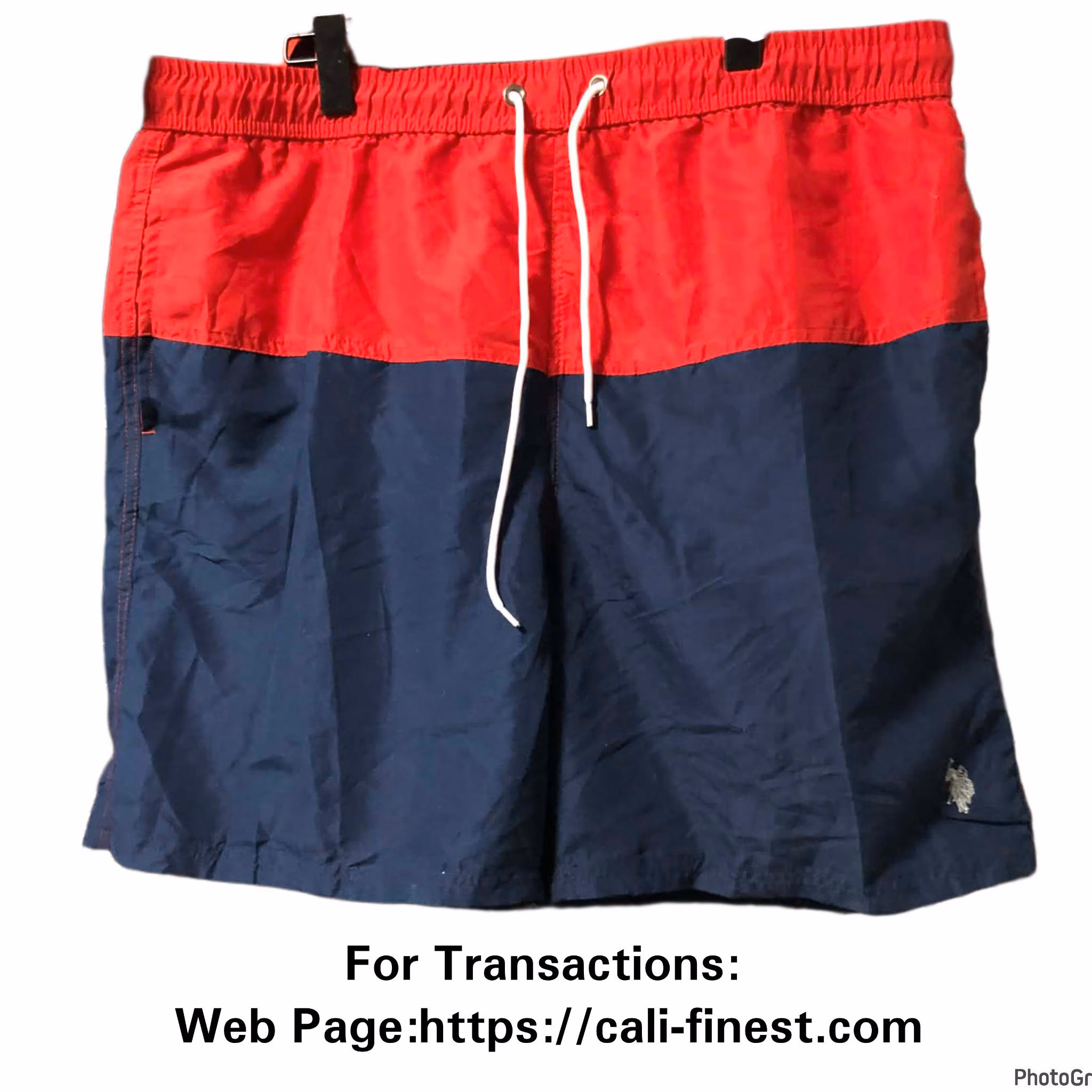 U.S. Polo Assn. XXL Swim Shorts For Men   B#00171