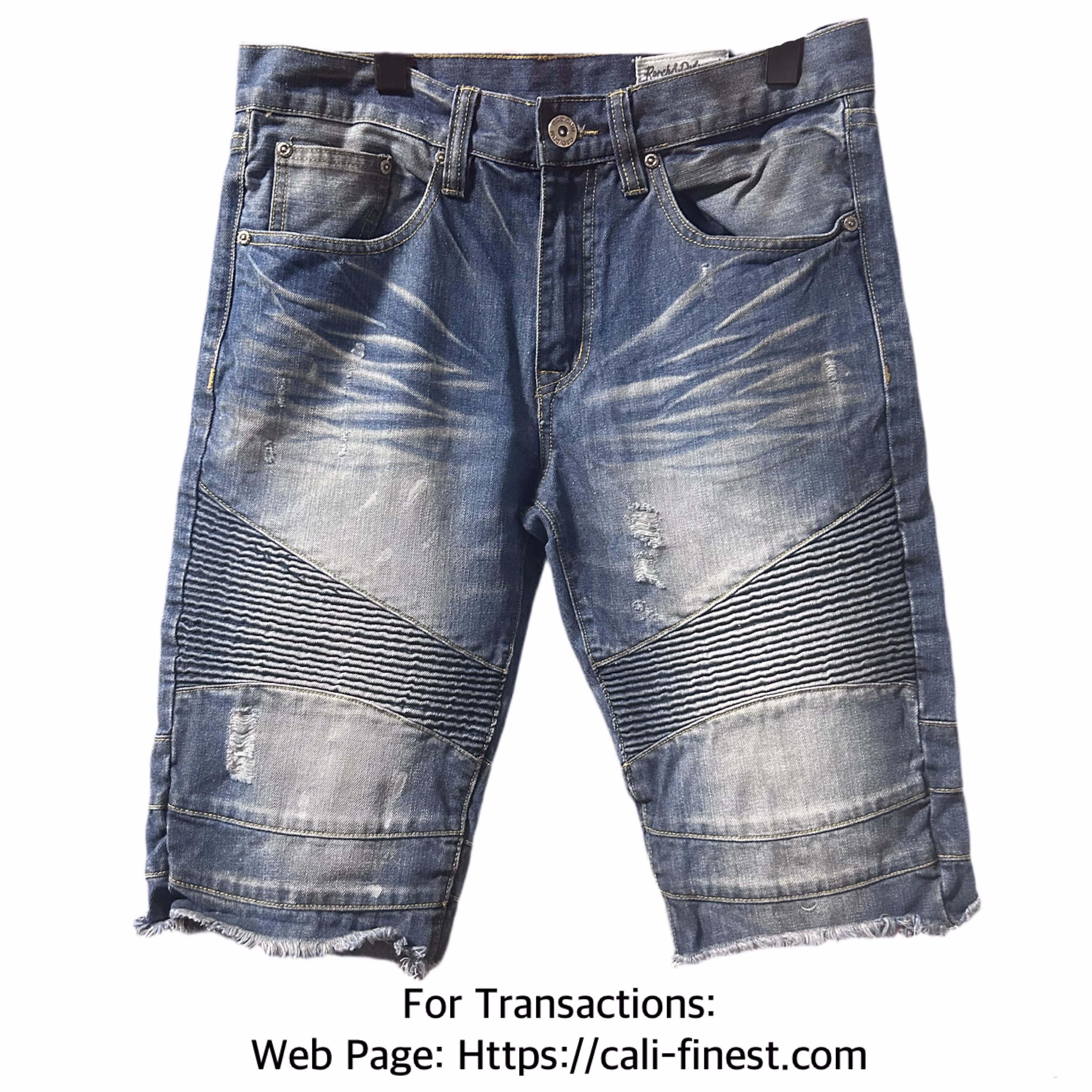 Rsrch & Dvlpmnt Mens Genuine Denim Originals Blue Shirt Sz 32