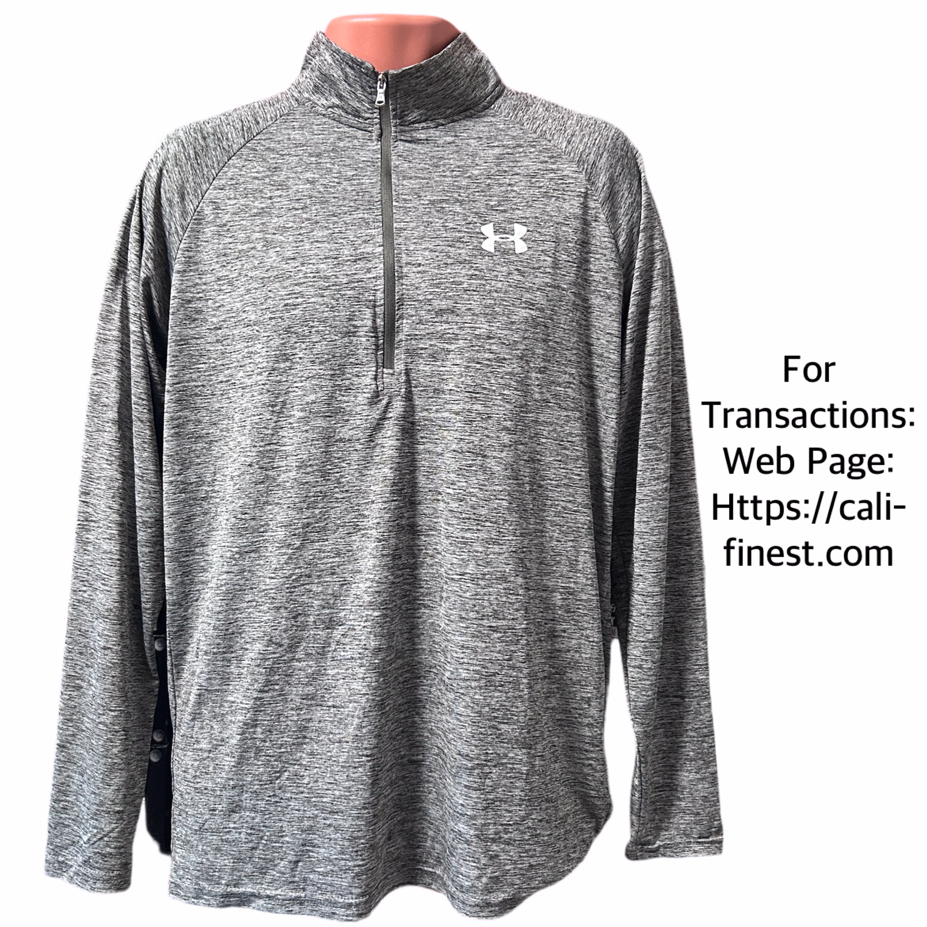 Under Armour Quarter Zip Pullover Jacket   J#0095