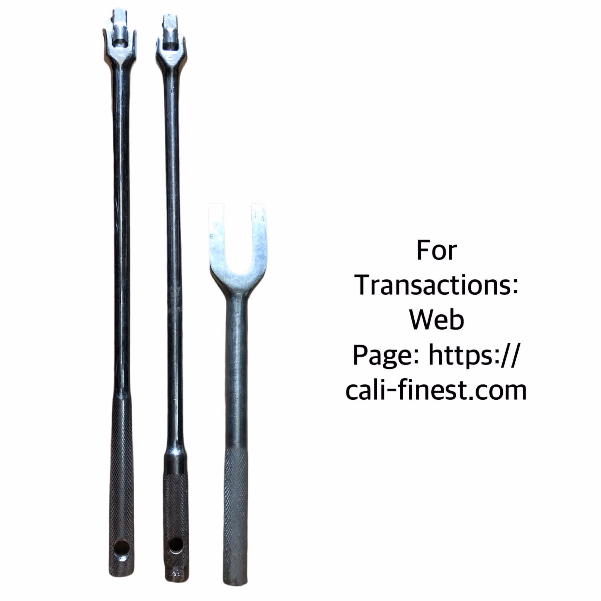 Assorted Long Breaker Bar and Ball Joint Separator   HT#0079 