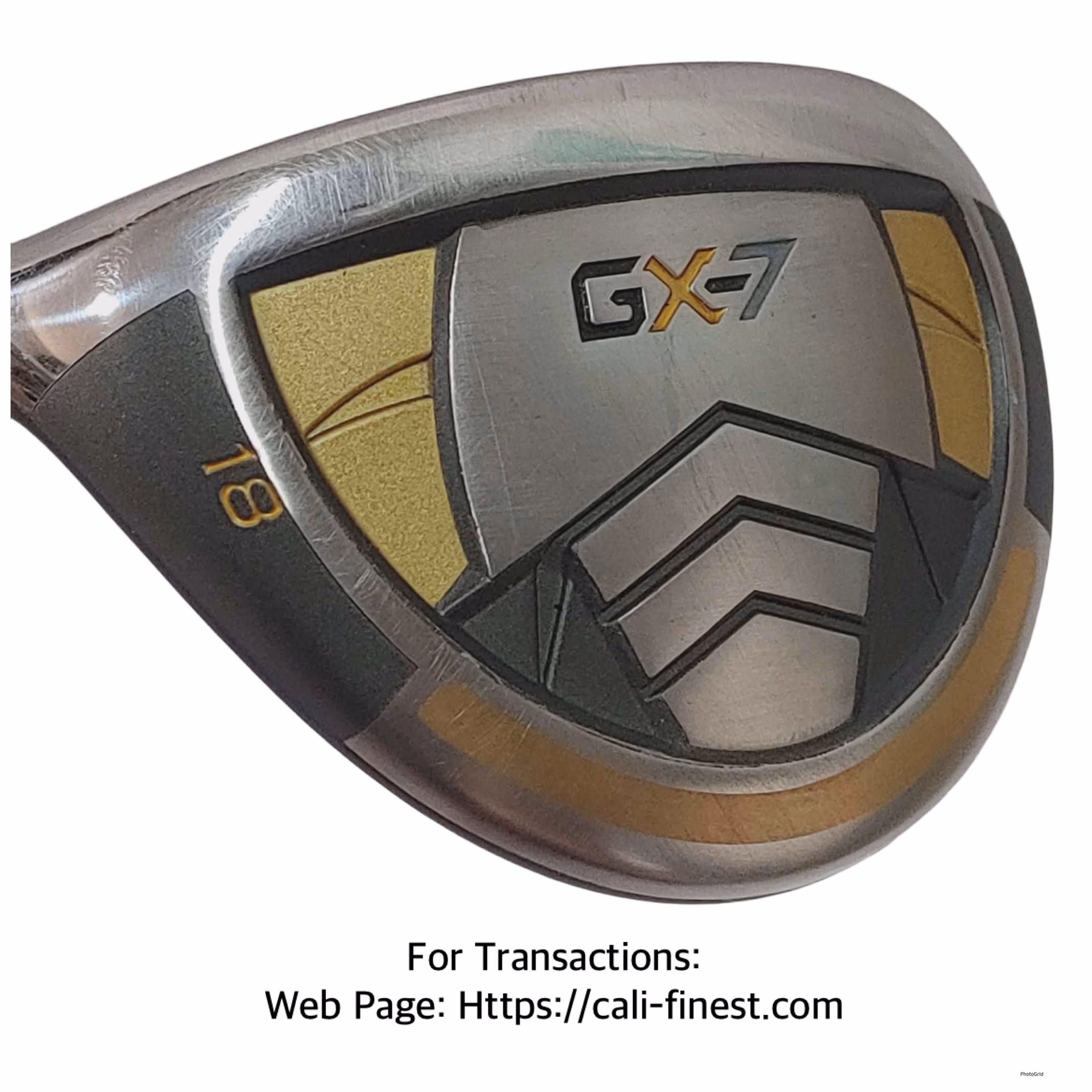 GX-7 X Metal 18 Regular Flex 60g Golf  left Handed  CO#144 