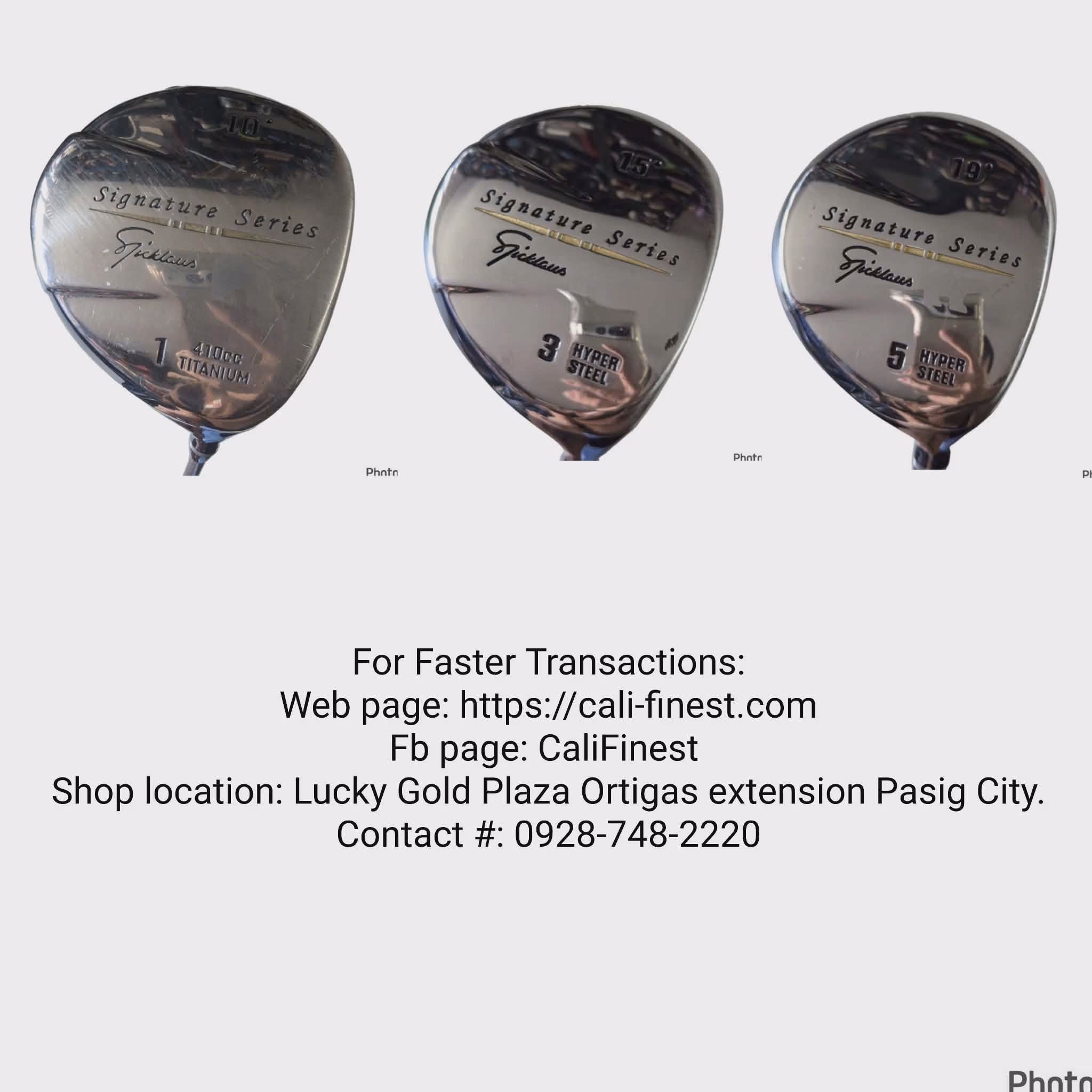 Jack Nicklaus Signature Series Golf Club Drivers Right Handed Golf   SH#9