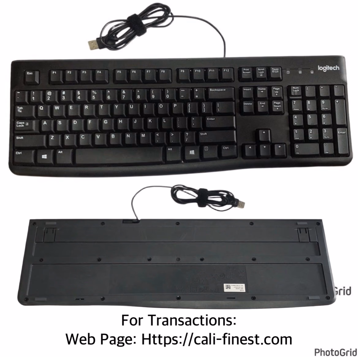 Logitech K120 USB Wired Keyboard  EL#456 
