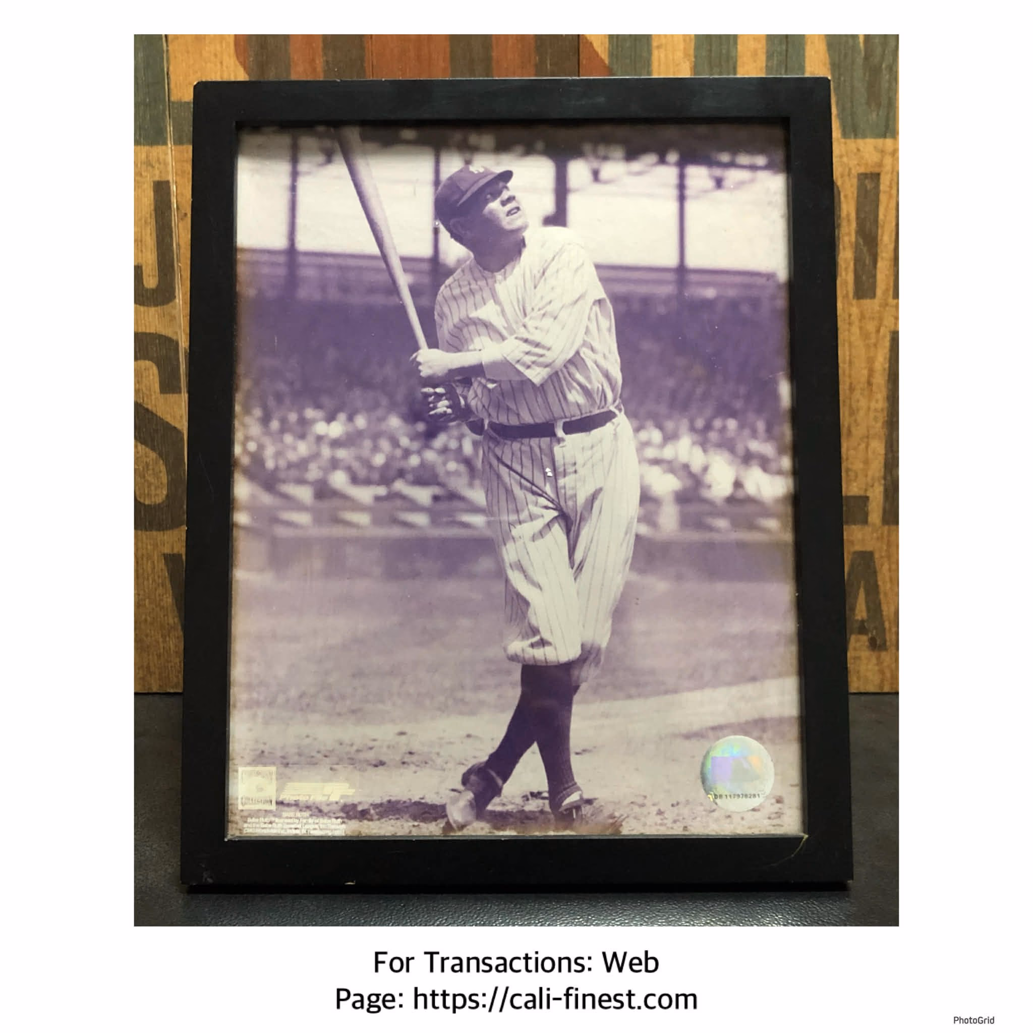 Babe Ruth New York Yankees Baseball 8x10 Black and White Photo