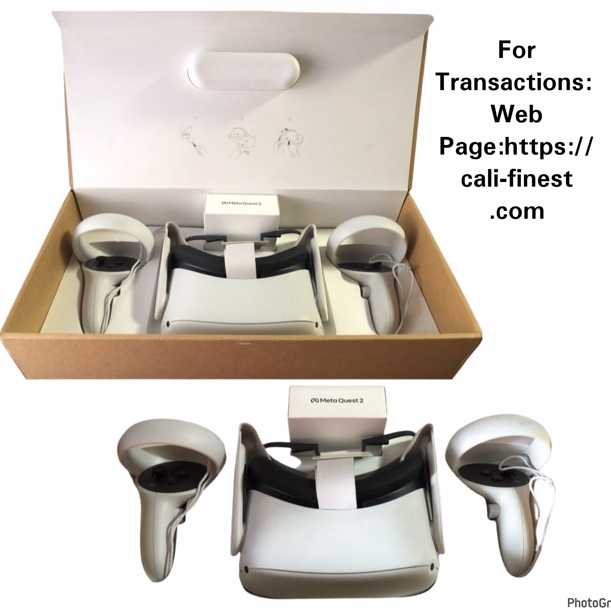 Meta Quest 2 Advanced All-in-One VR Headset KW49CM   EL#549