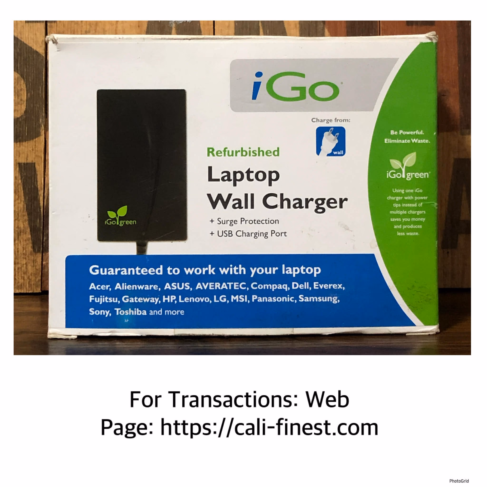 iGo Refurbished Laptop Wall Charger  EL#622 