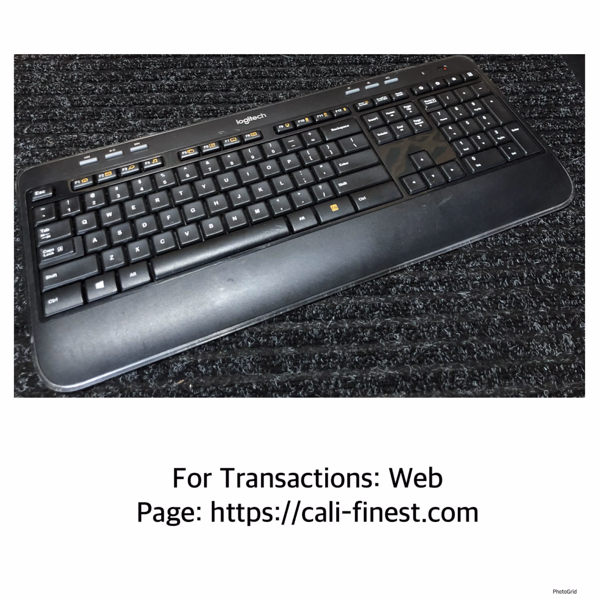 Logitech K520 Wireless Keyboard  EL#629  