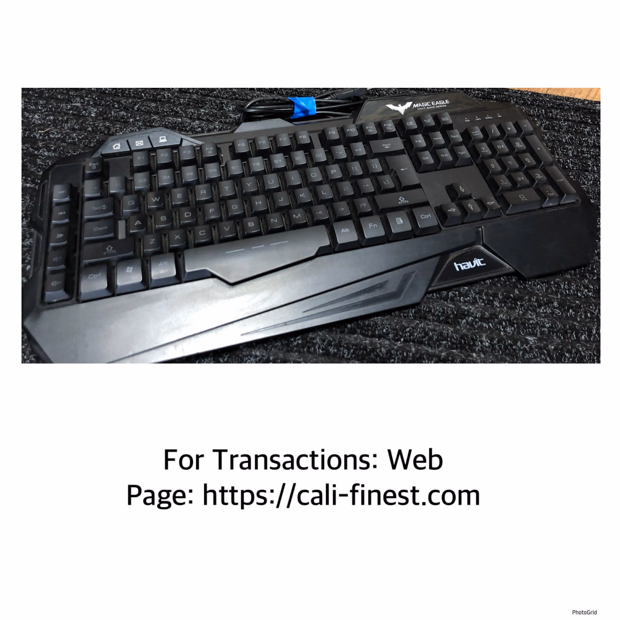 Havit Magic Eagle HV-KB558CM Gaming Keyboard  EL#125  