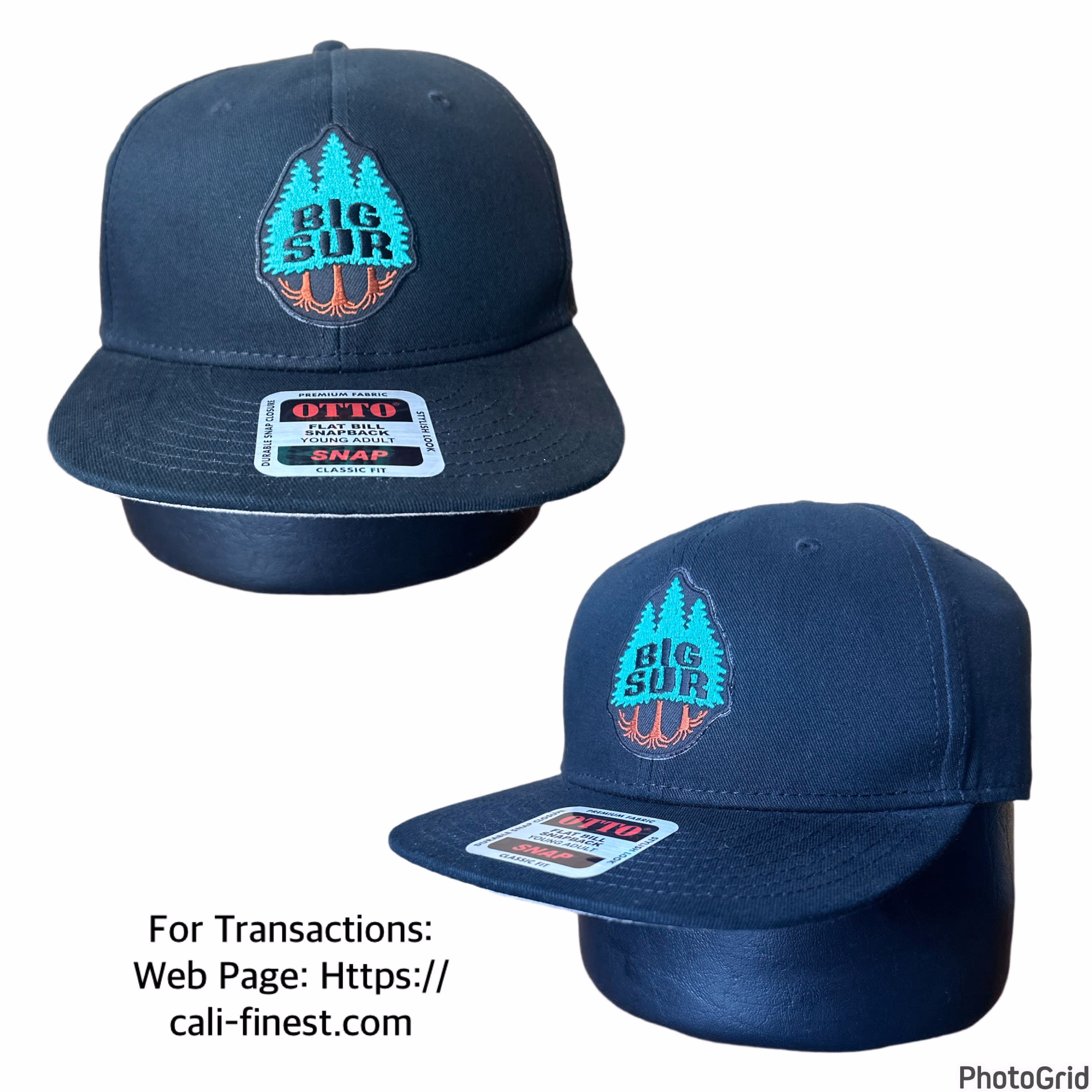 OTTO BIG SUR Flat Bill SnapBack for Young Adult 