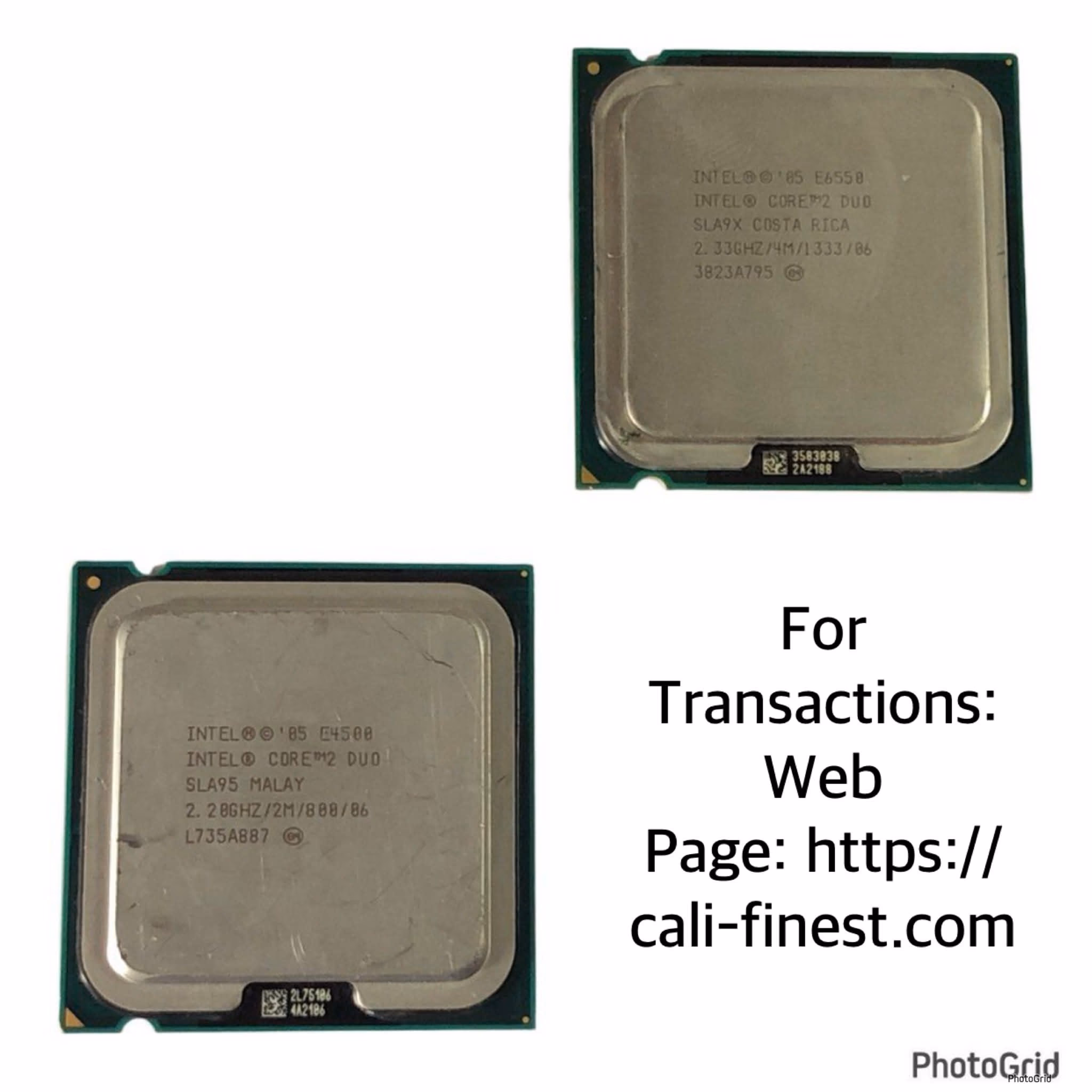 Intel Core 2 Duo Processor   EL#401  