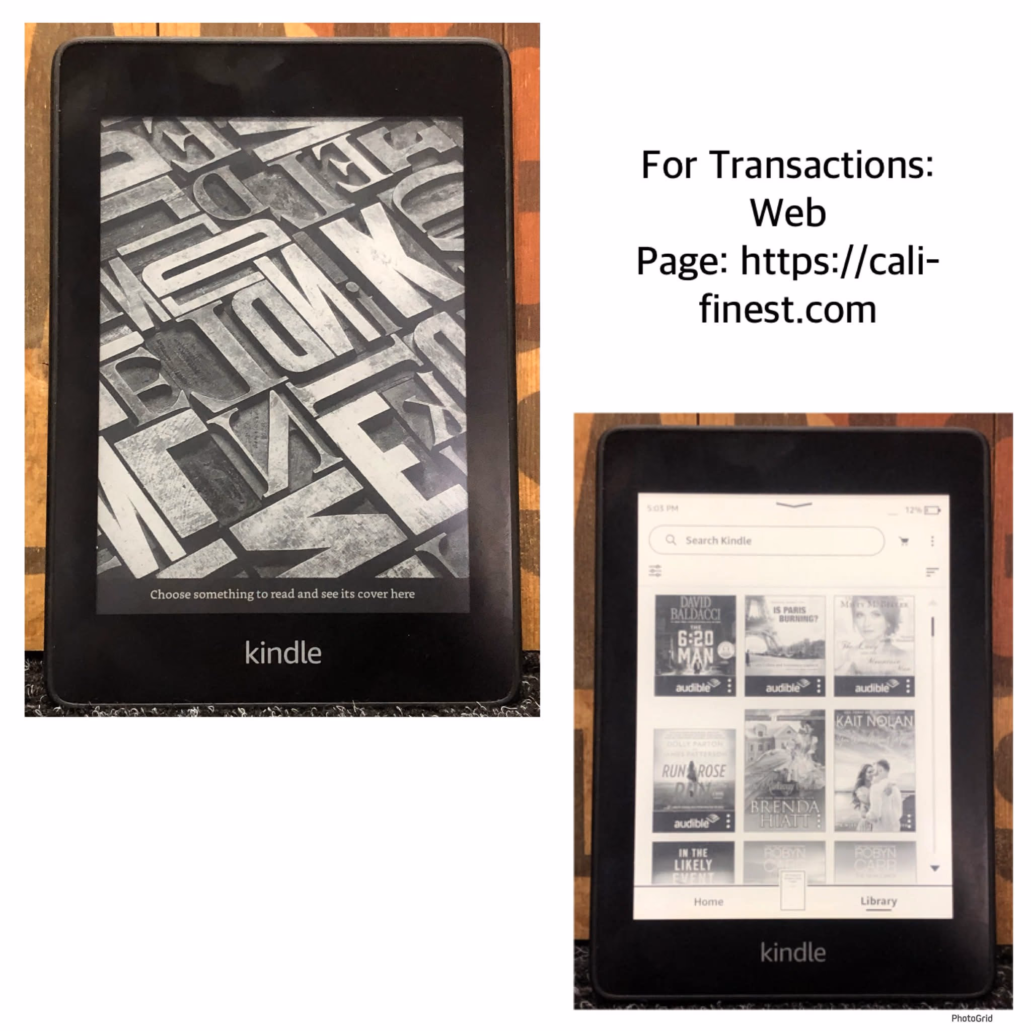 Amazon Kindle Paperwhite E-reader