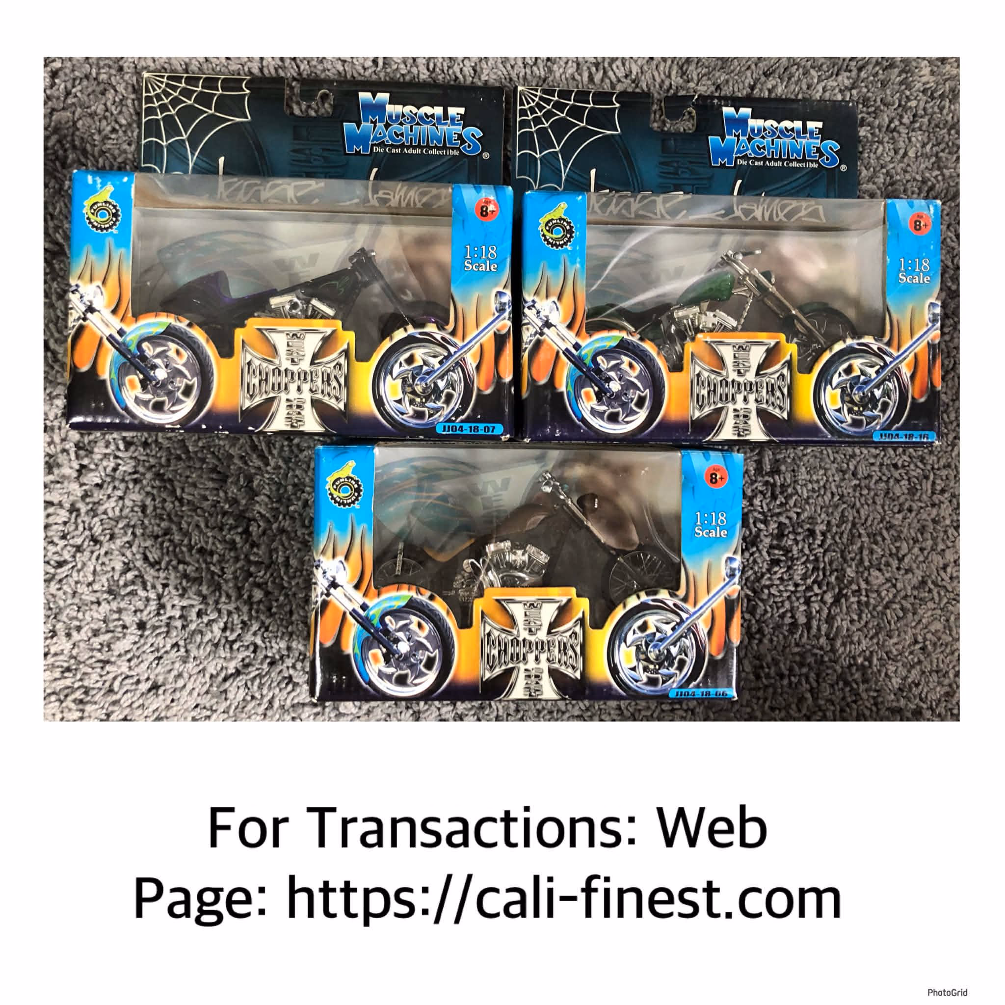 Jessie James West Choppers Muscle Machines   CO#0080 