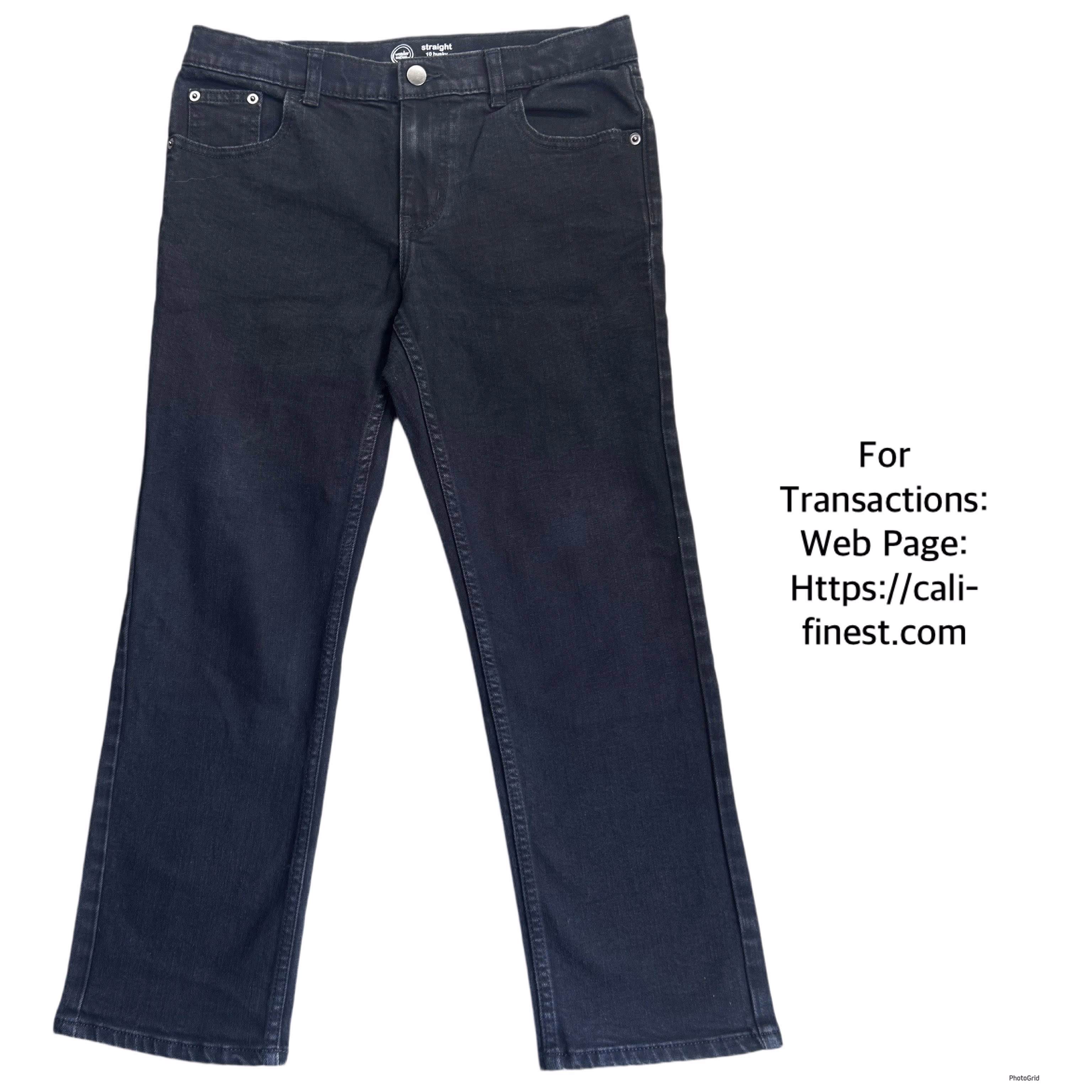 Wonder Nation Straight Jeans 10 Husky for Women