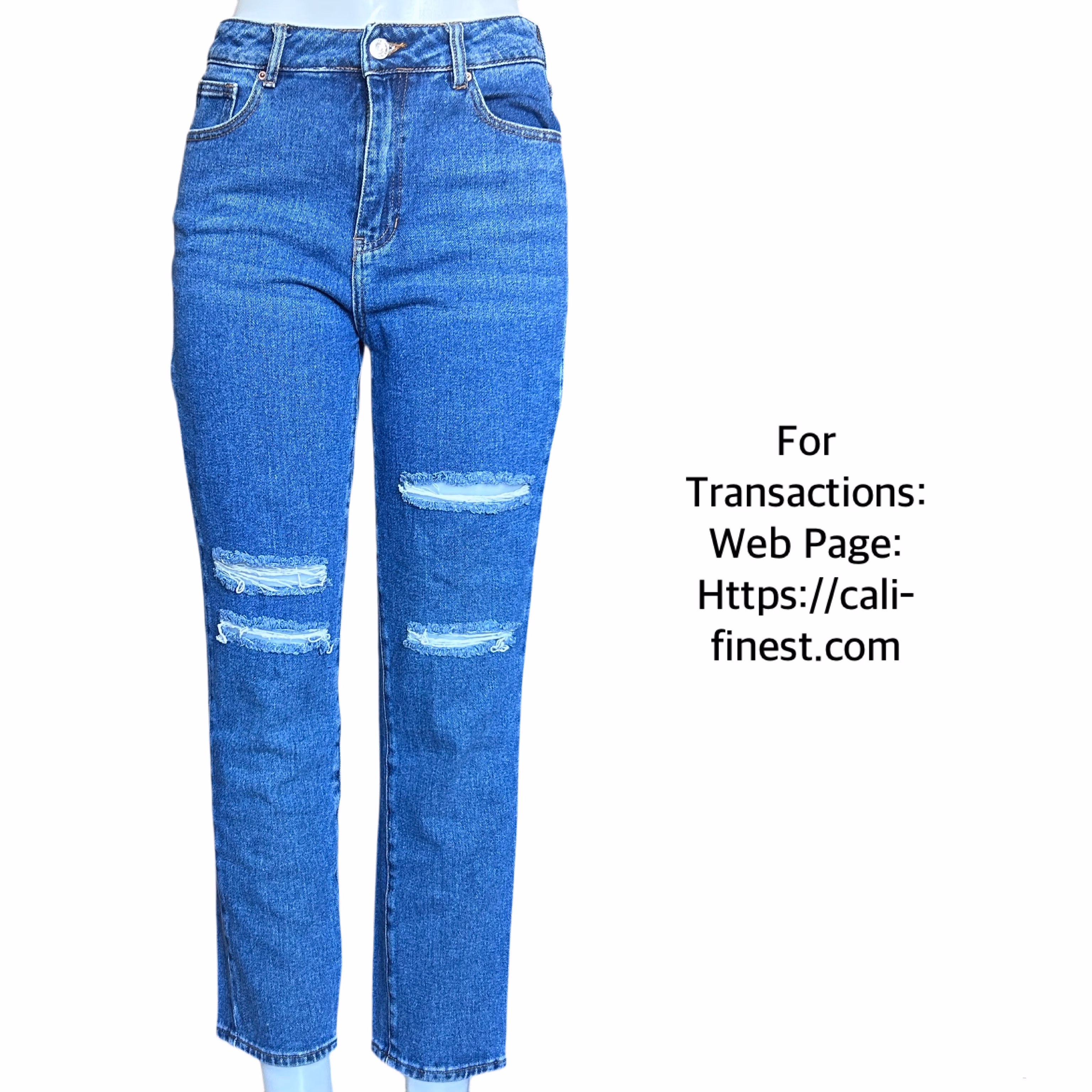 Pacsun Mom Ripped Jeans for Womens 28L