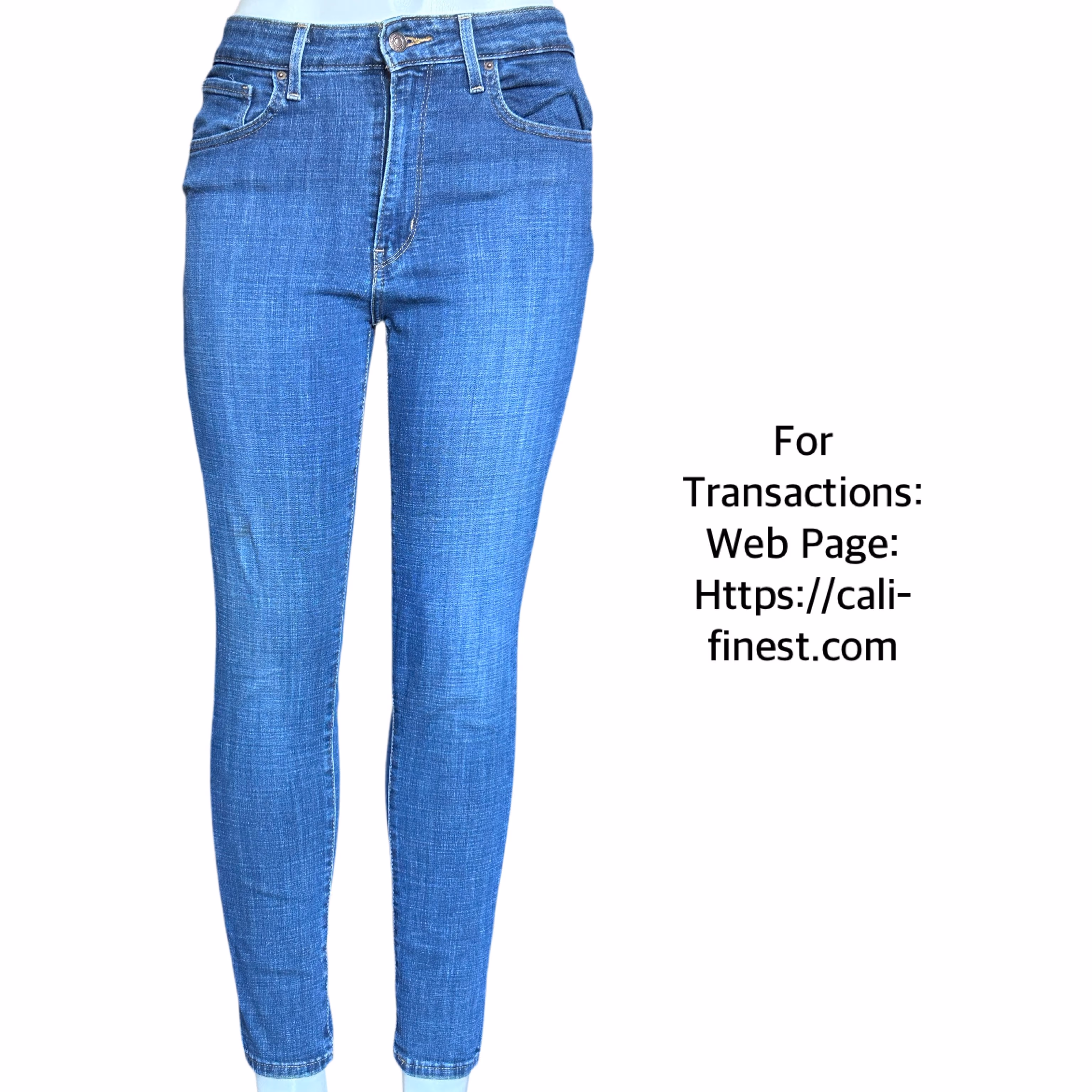 Levi’s 721 High Rise Skinny Jeans Size 30